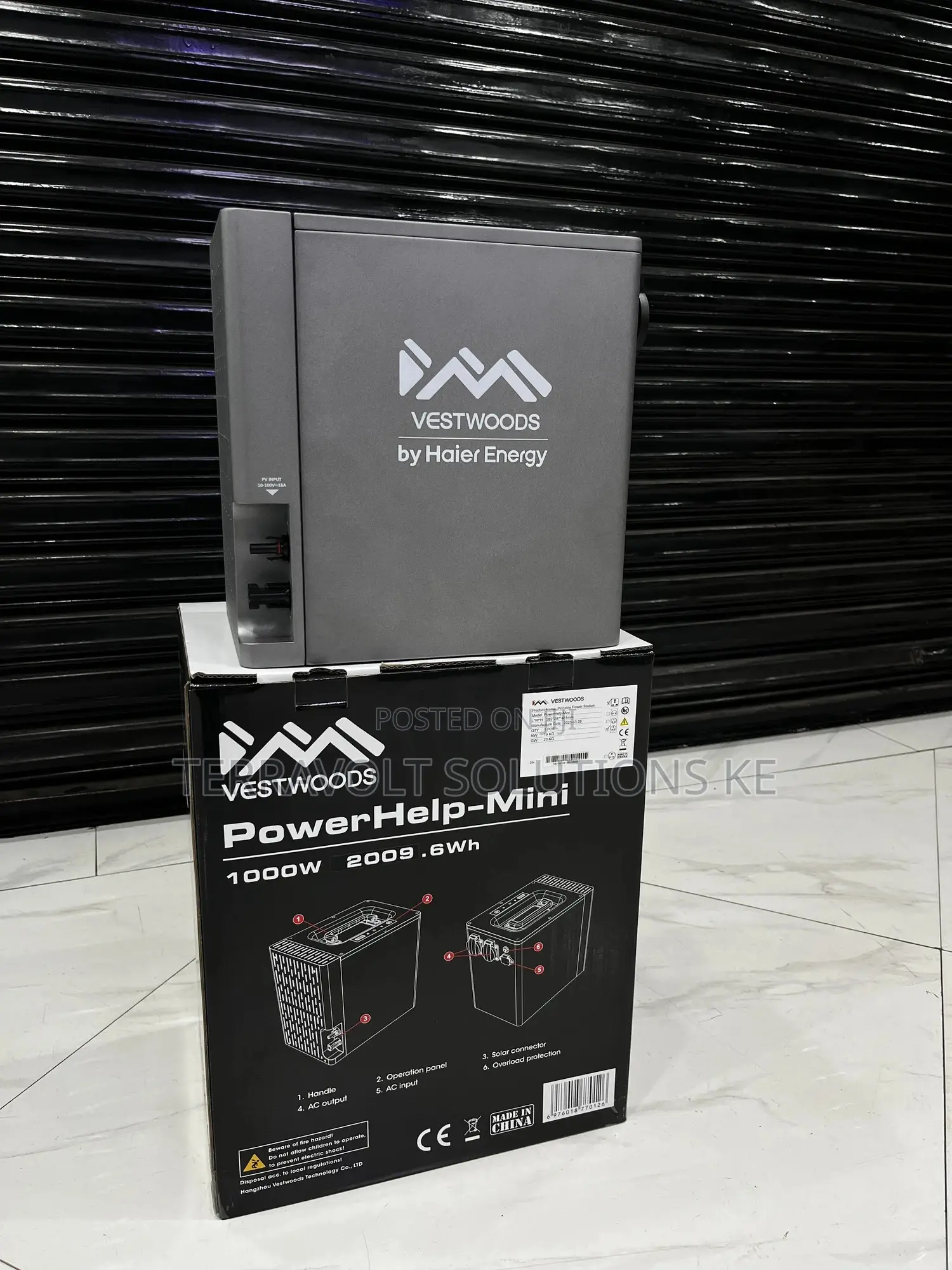 2kw Lithium Vestwoods Portable Power Station