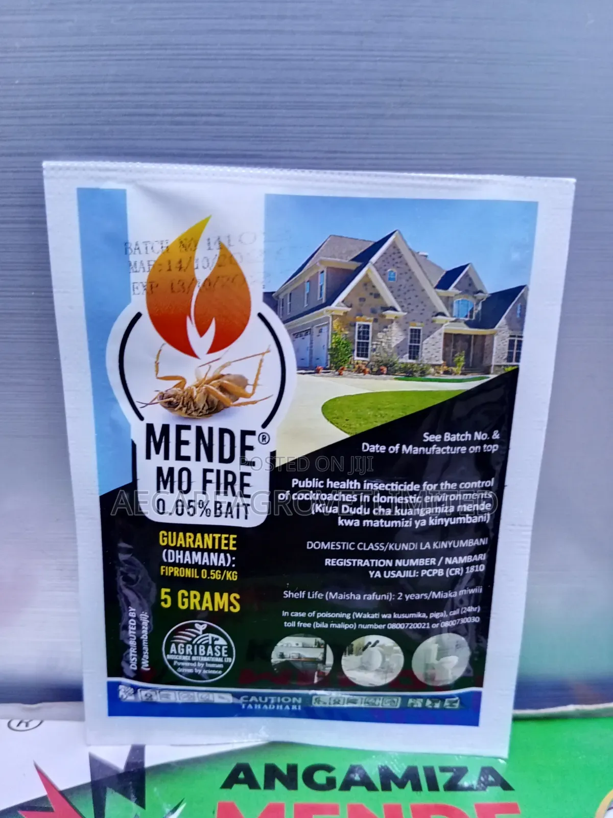Mende Mo Fire 0.05% Bait 5g Cockroach Insecticide