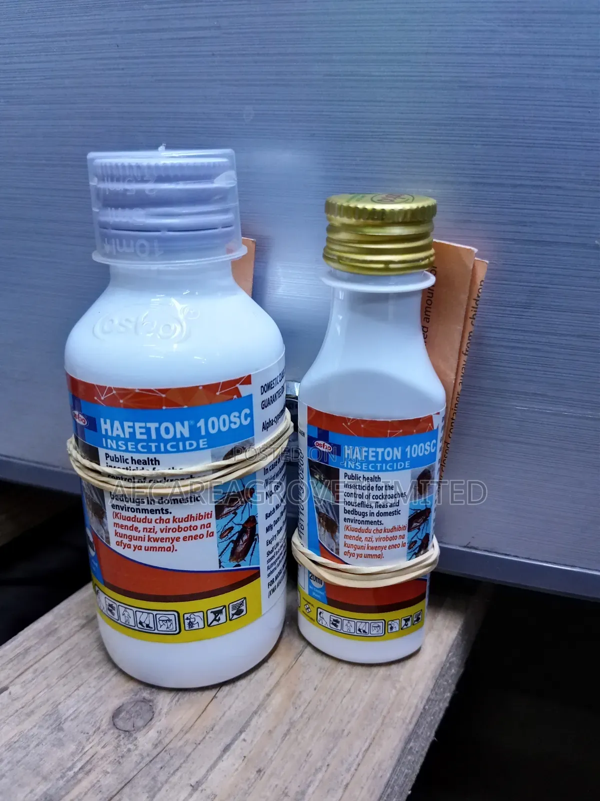 Hafetone 100sc Insecticide Bedbugs 20ml, 100ml