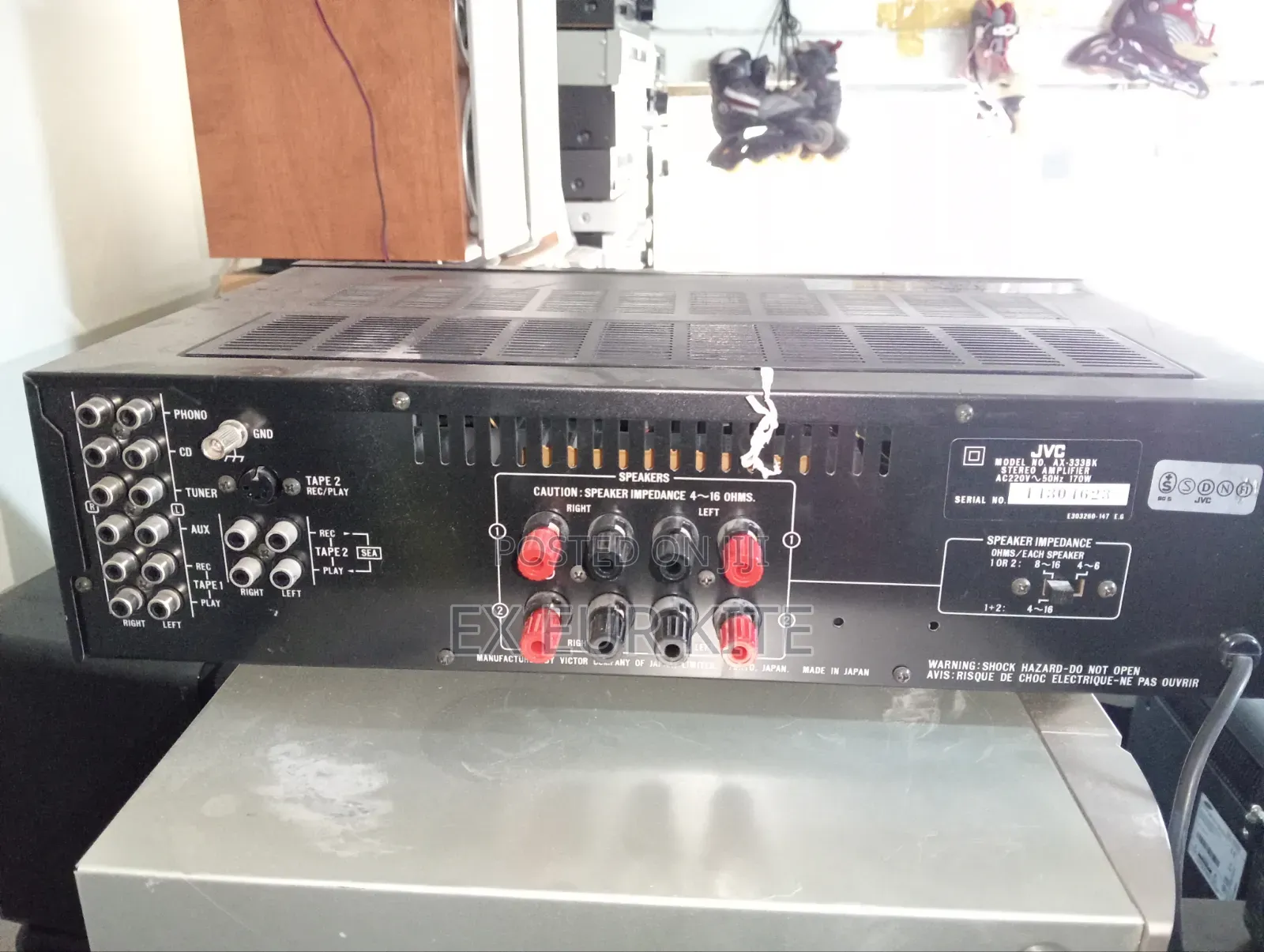 Integrated Amp JVC Ax 333
