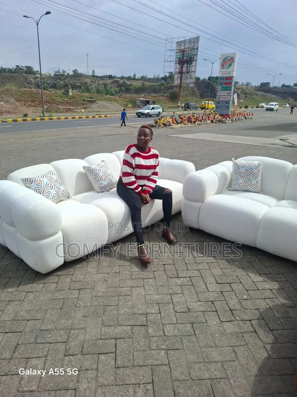 White Bubble Sofa