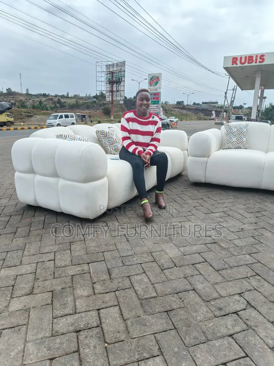 White Bubble Sofa