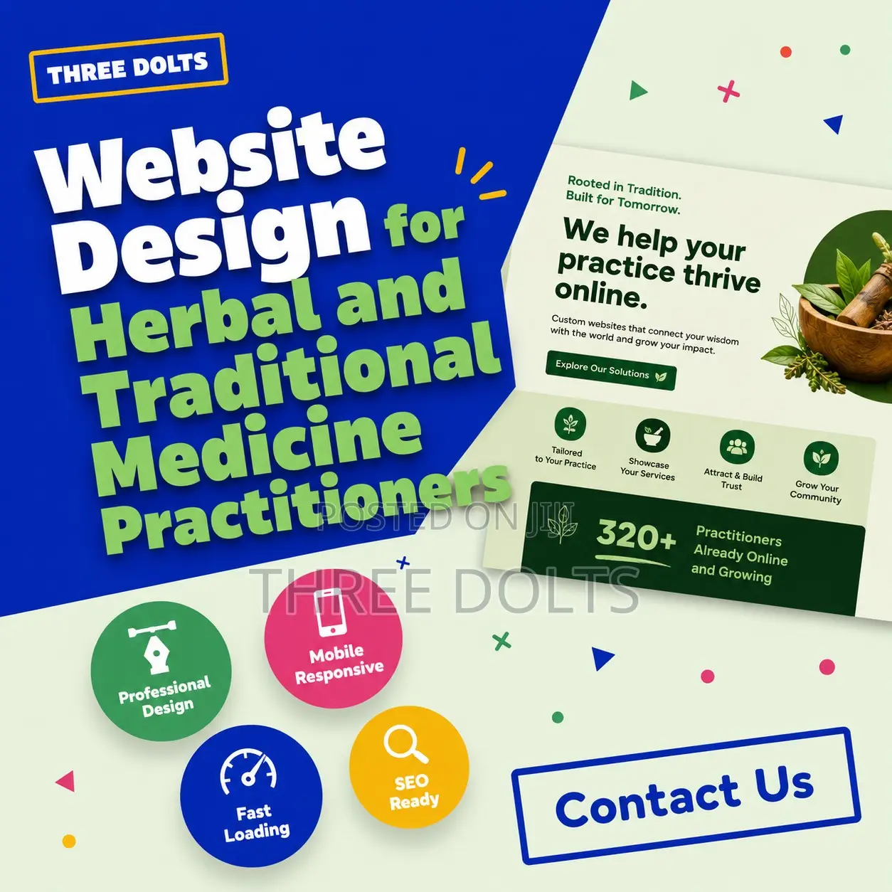 Website Design for Herbal and Traditional Medicine Practitioners