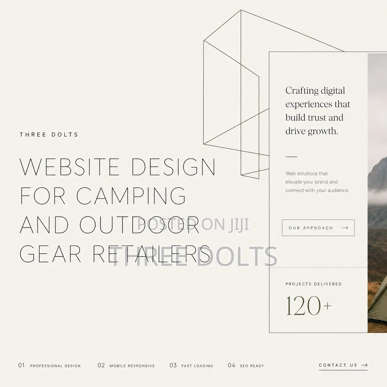 Website Design for Camping and Outdoor Gear Retailers