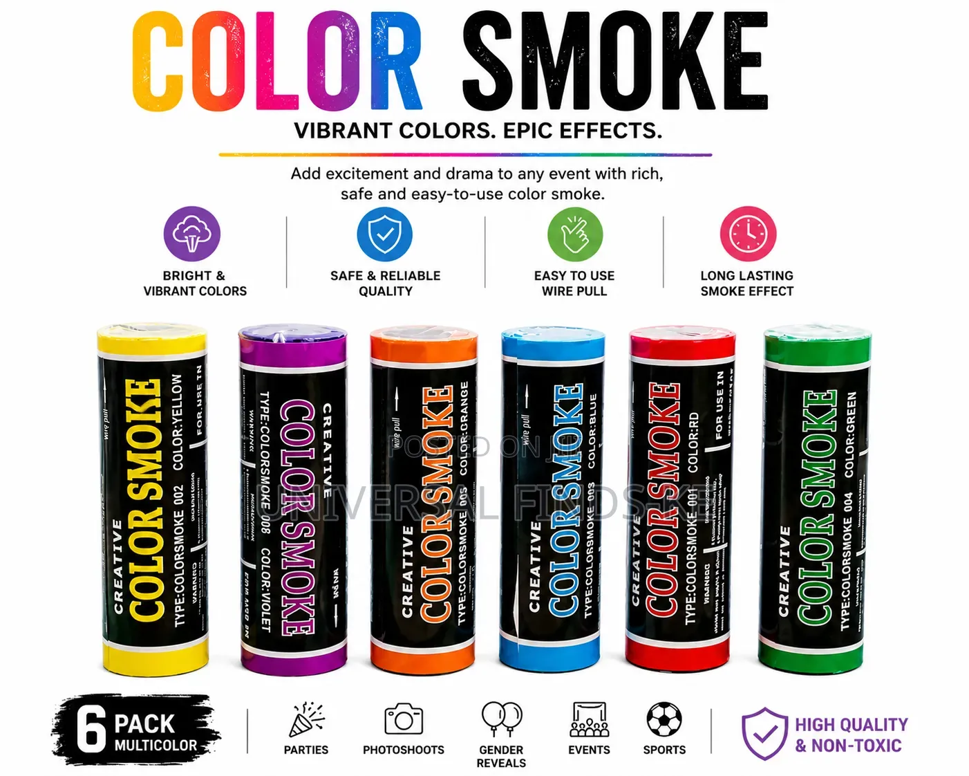 Color Smoke Tube – It Is Used in Different Occasions