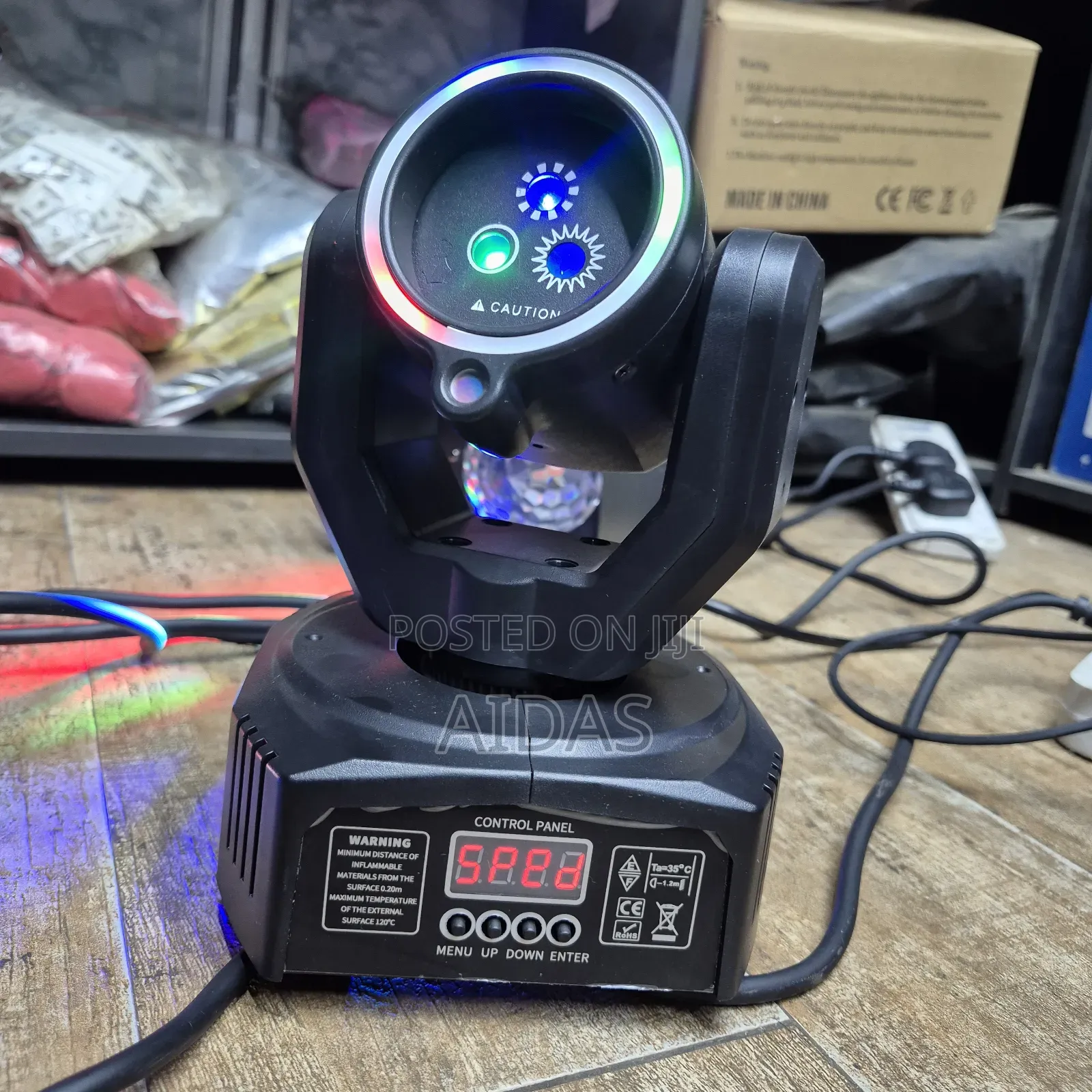 Super Mini LED Moving Head Light – Compact DJ Stage Light