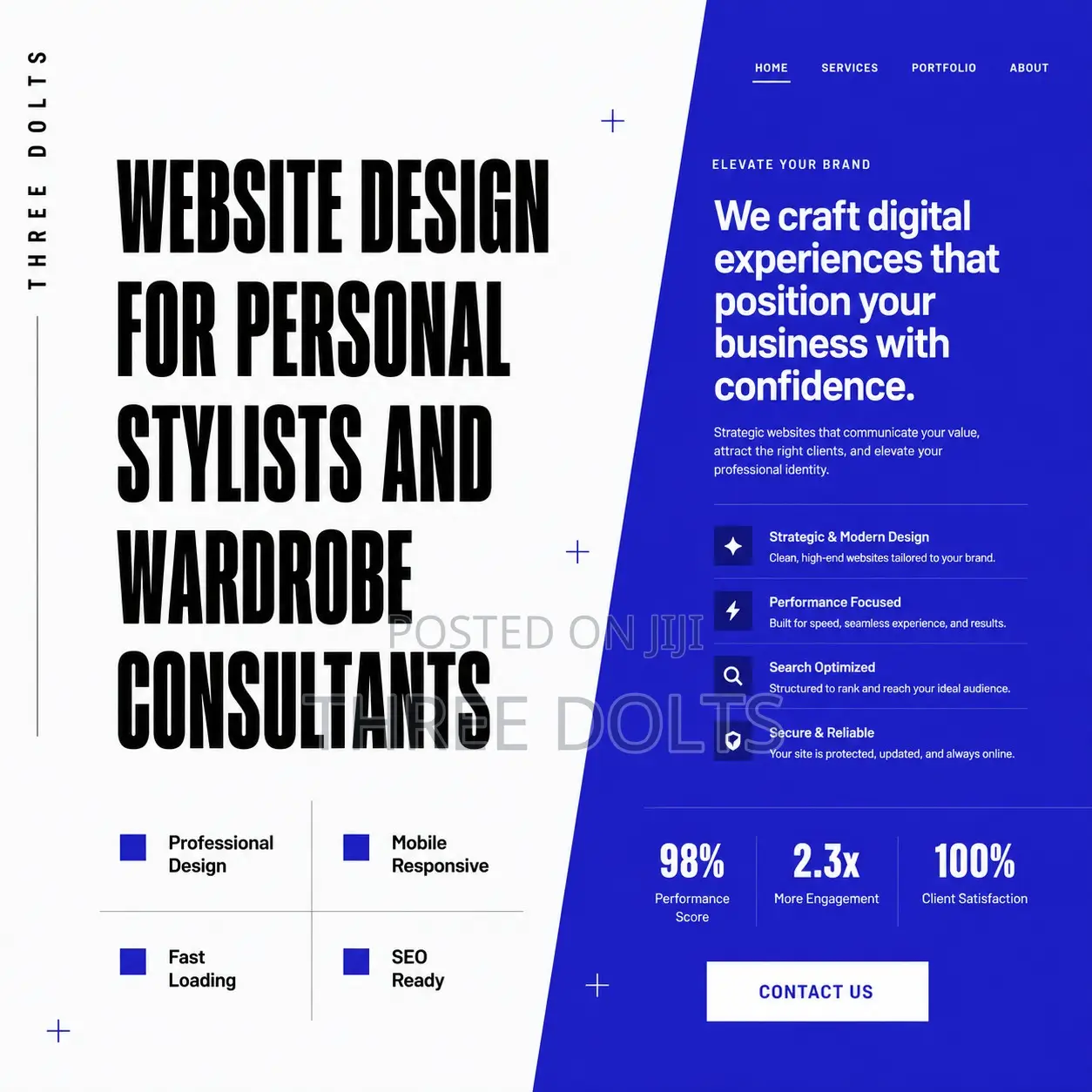 Website Design for Personal Stylists and Wardrobe Consultants