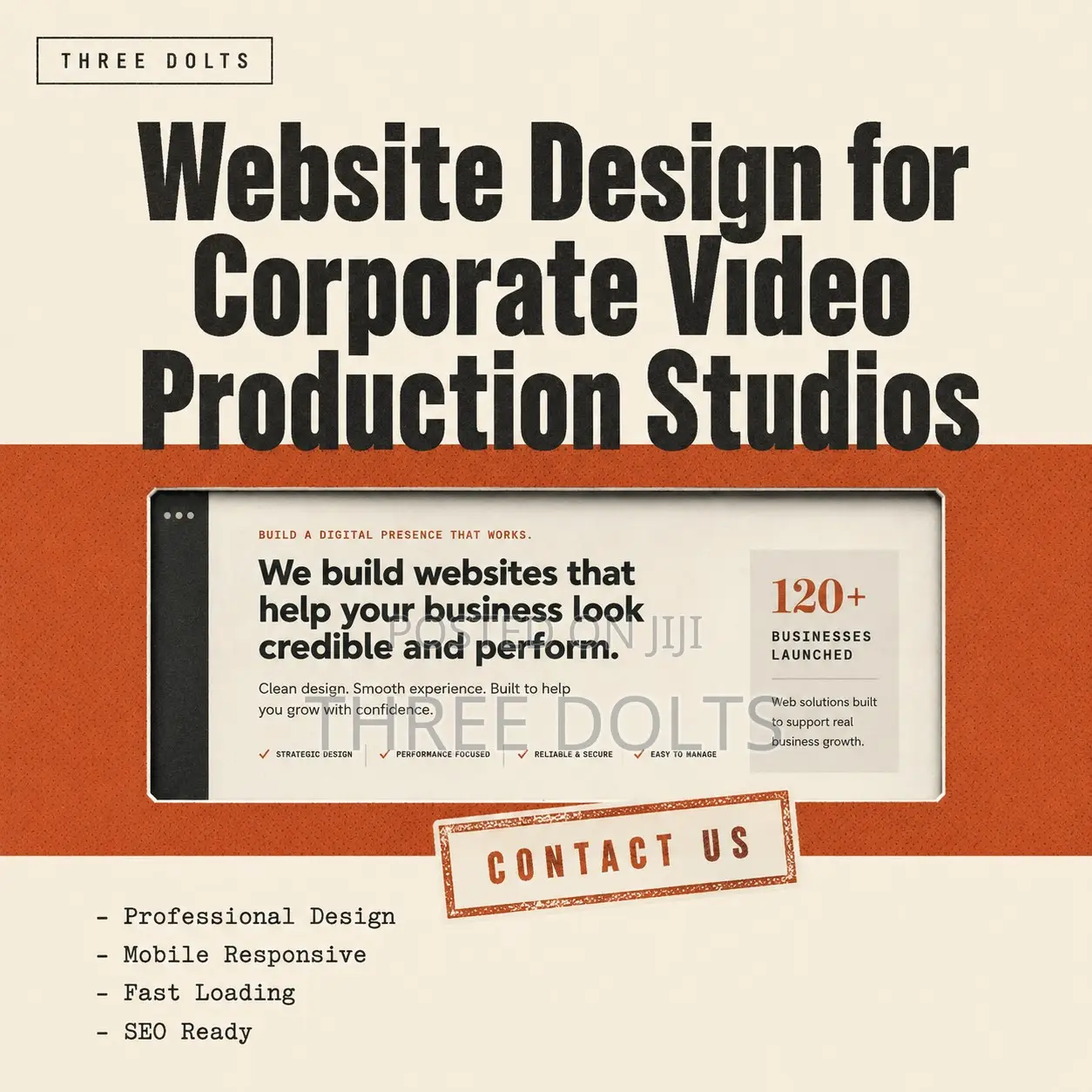Website Design for Corporate Video Production Studios