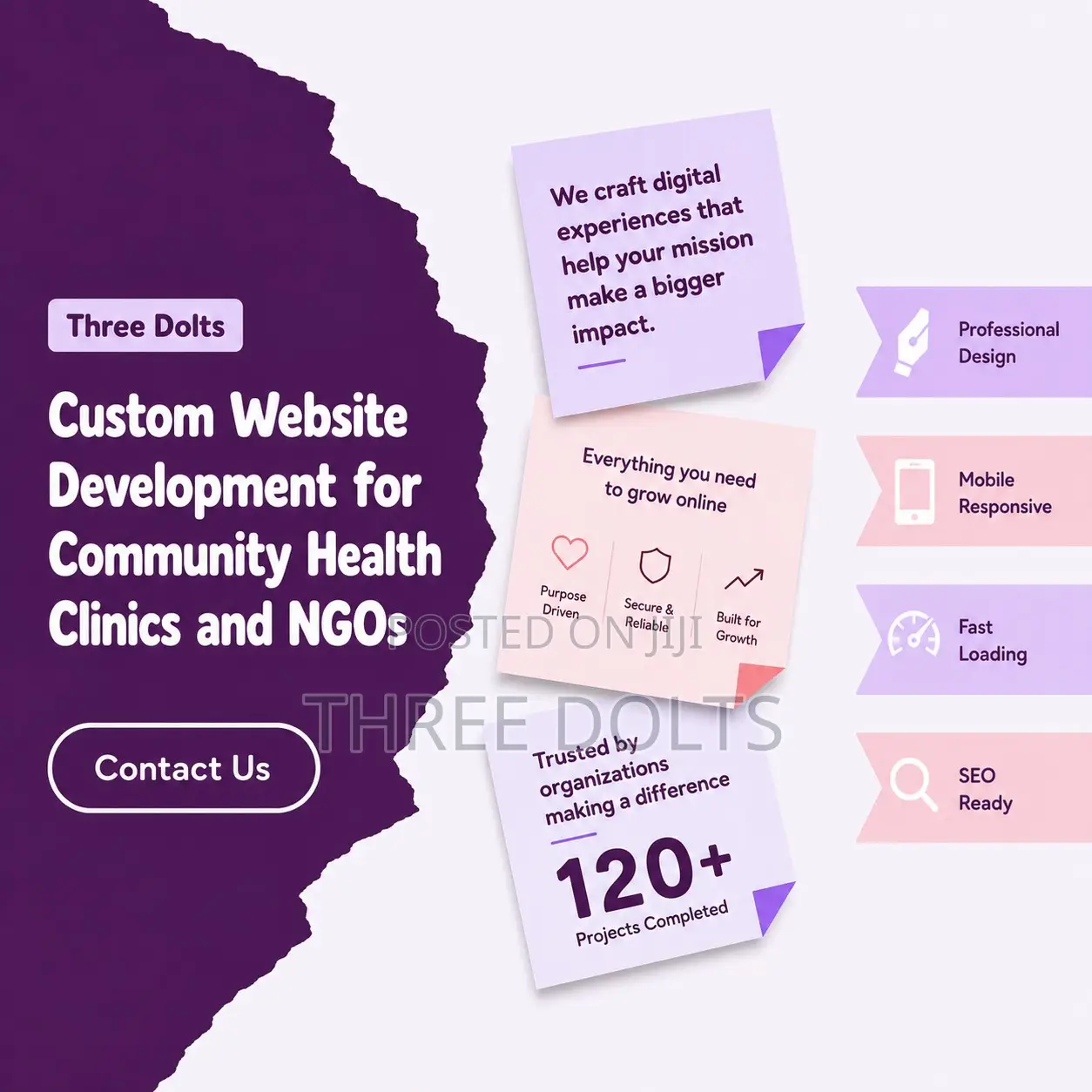 Custom Website Development for Community Health Clinics and NGOs