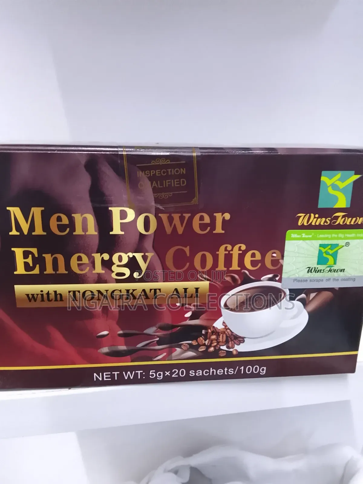 Men Power Energy Coffee With Tongkat Ali