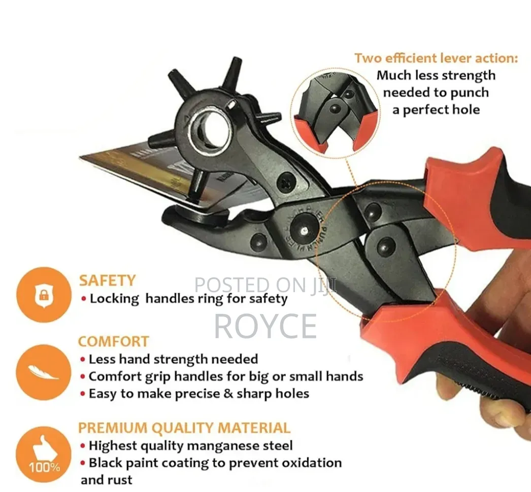 Rotary Hole Punch Plier