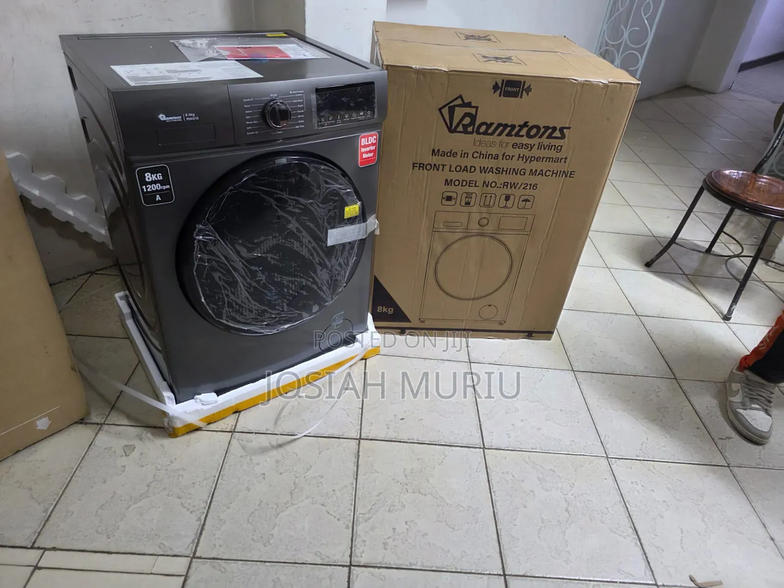 Ramtons Washing Machine 8kgs