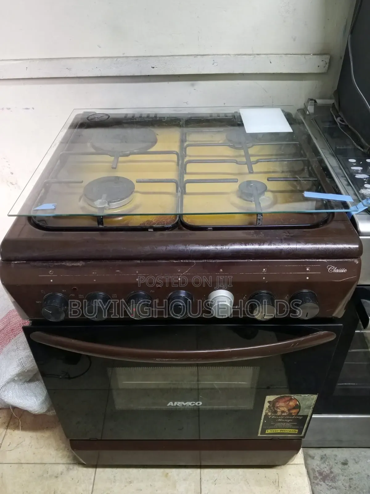Armco 60x60 Cooker 3gas+1electric