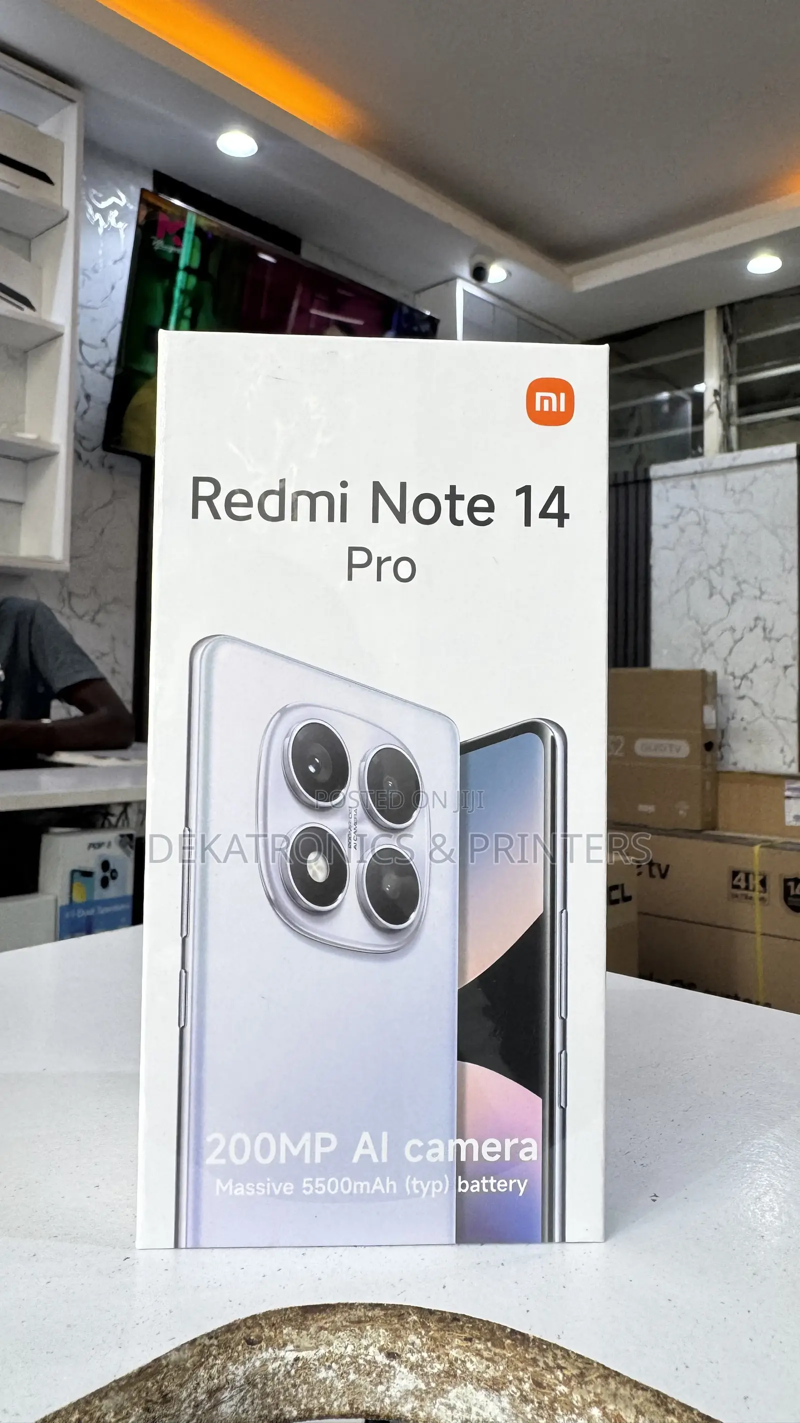 New Xiaomi Redmi Note 14 Pro 256 GB Black