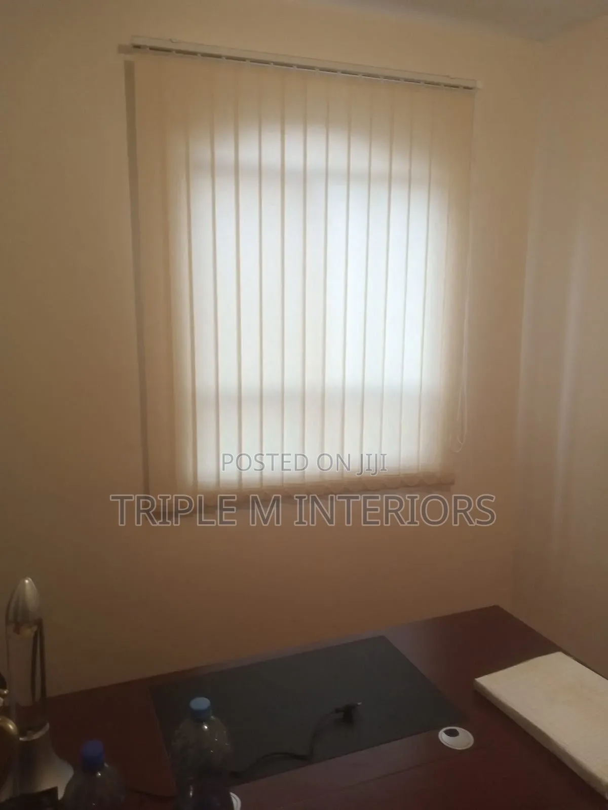 Executive Office Vertical Blinds for Sunlight Control