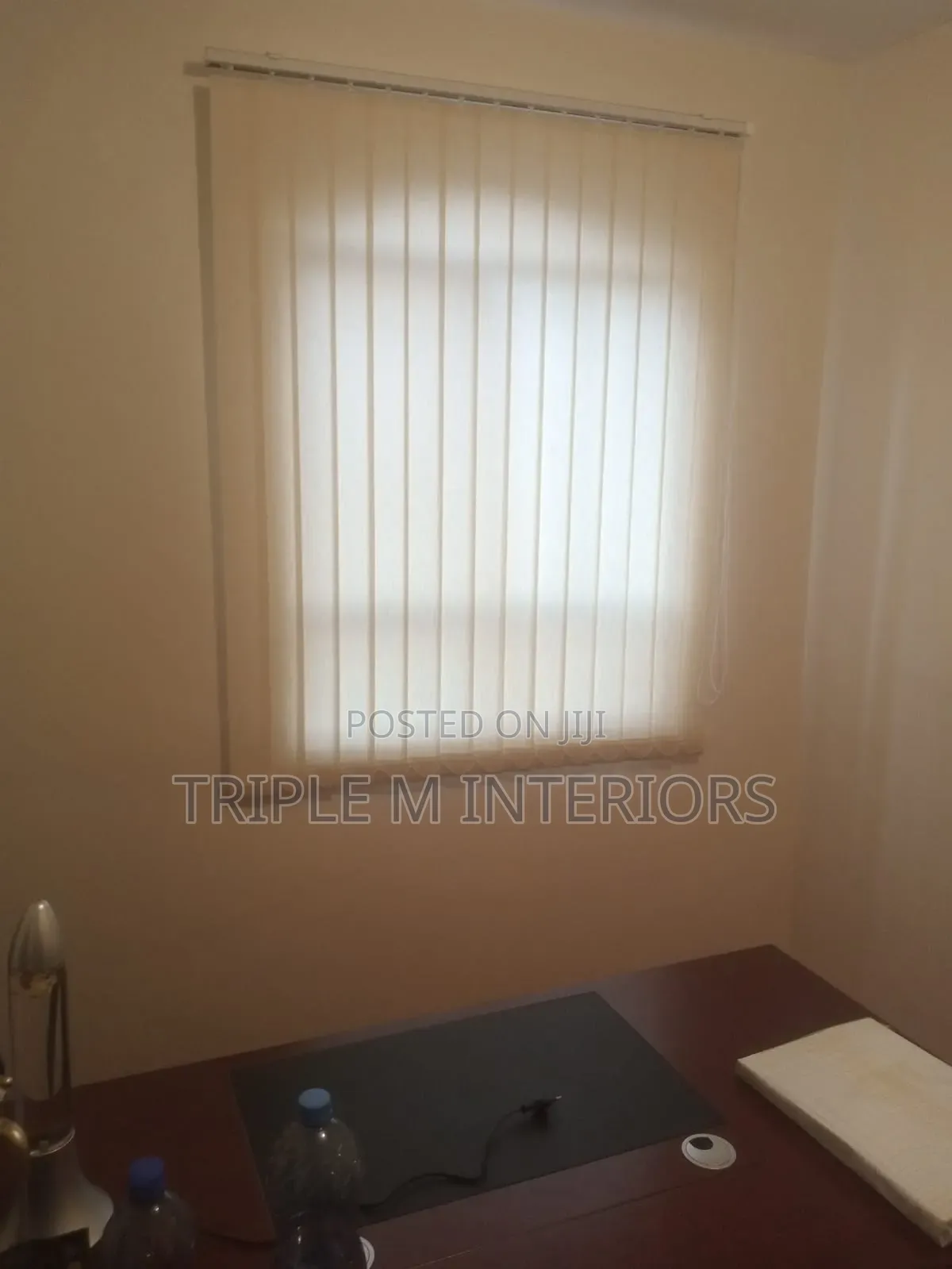 Executive Office Vertical Blinds for Sunlight Control