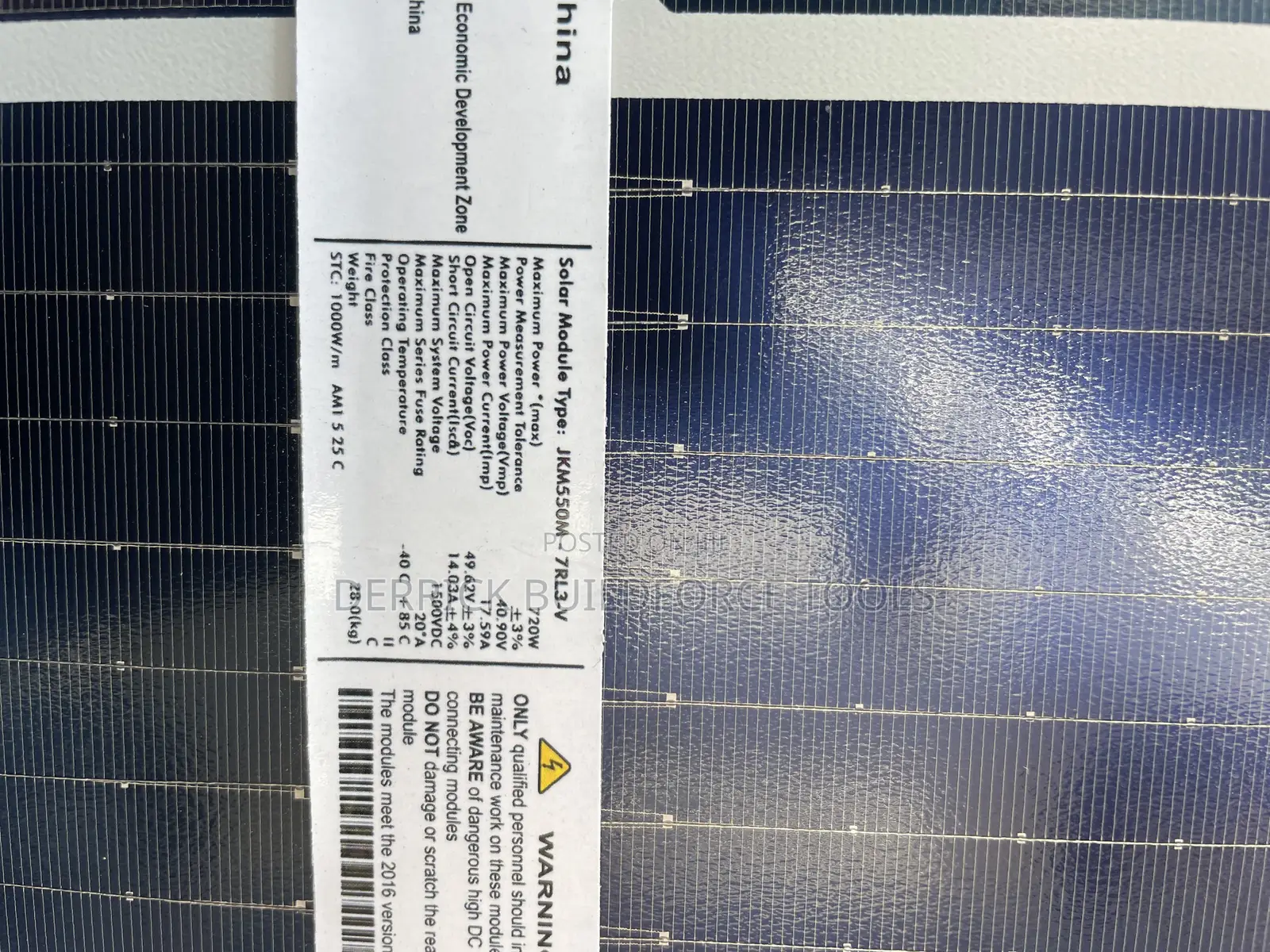Jinko 720w Bifacial Monocrystalline Solar Panel