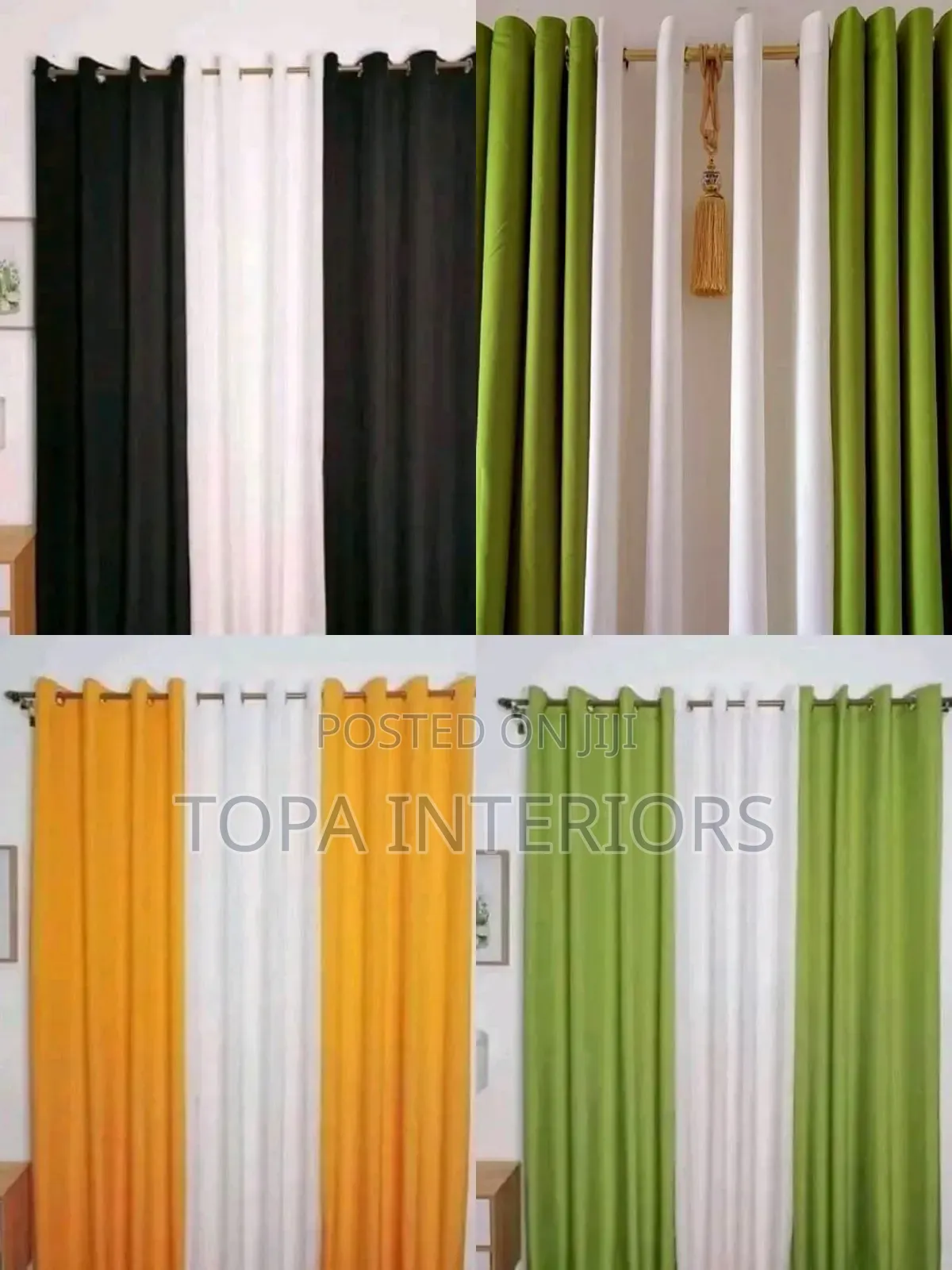 Rings Curtains for Rod Design Customised Based on Your Measurements