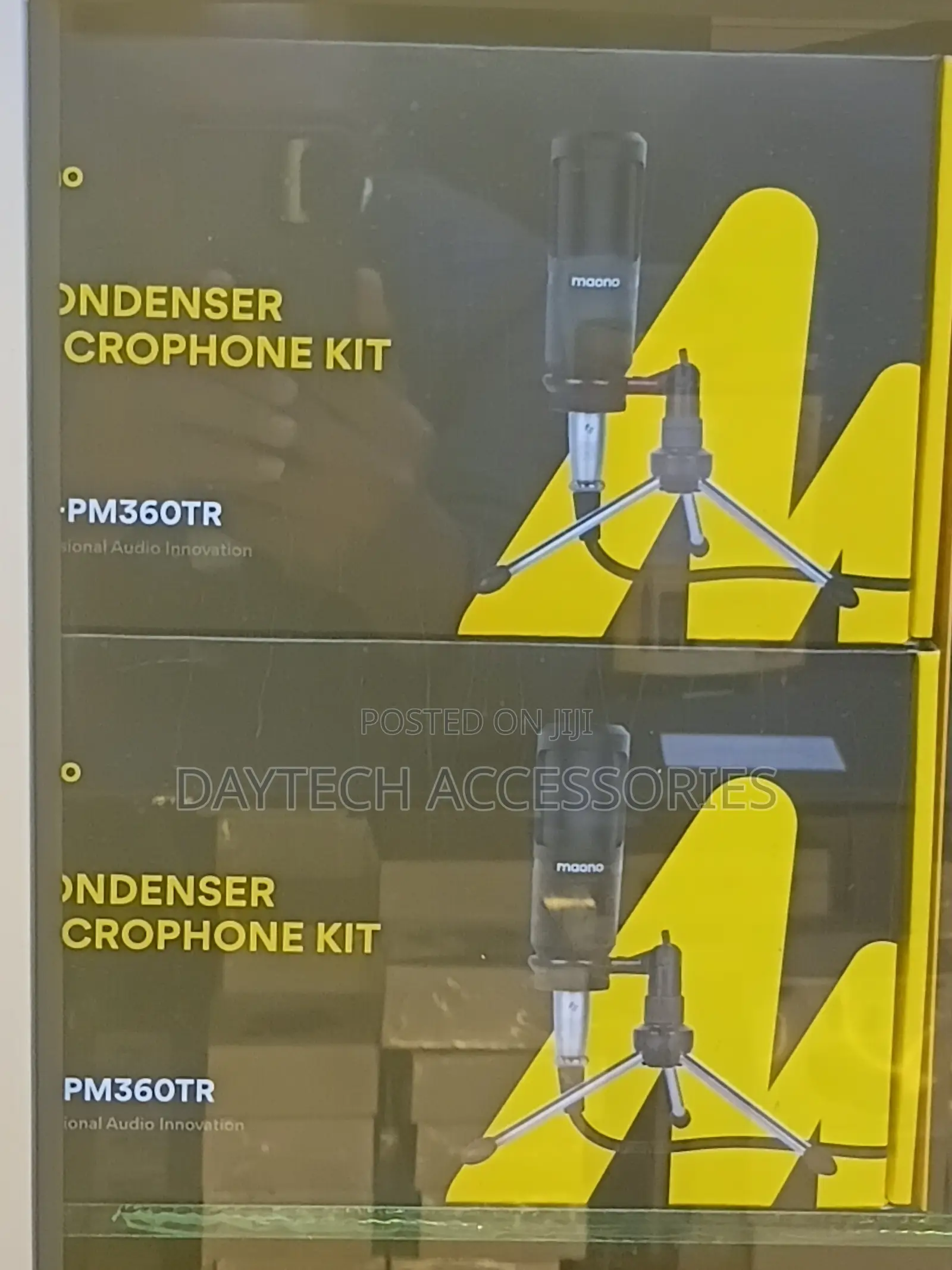The Maono AU-PM360TR an Entry-Level Condenser Microphone Kit.