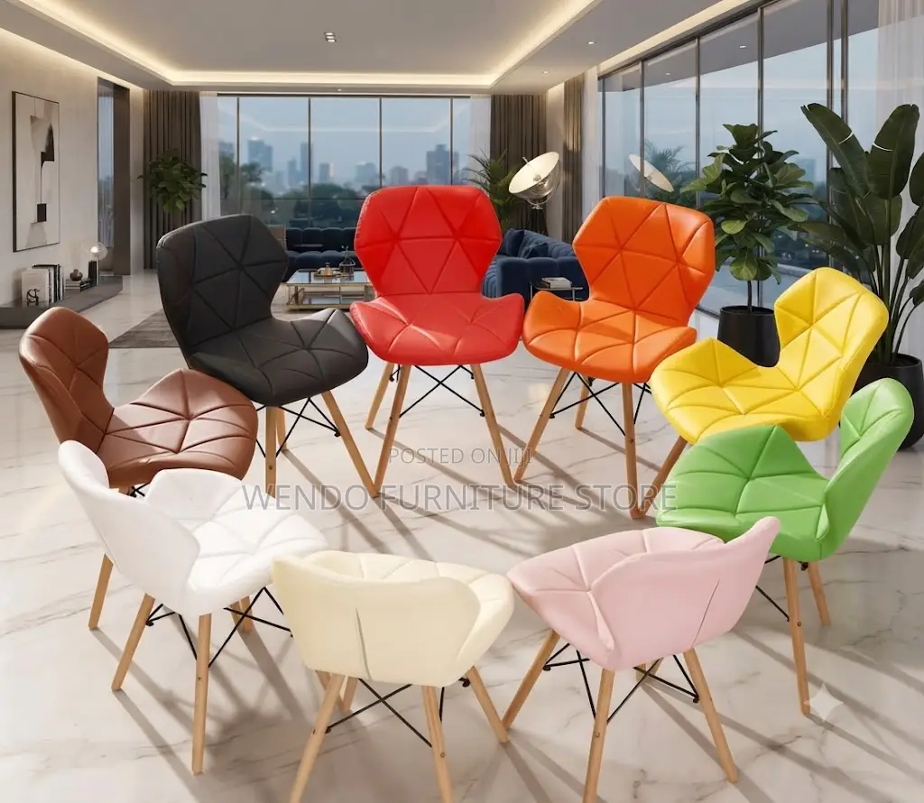 Dining Chairs; Leather Home Outdoor and Dining Butterfly Chairs