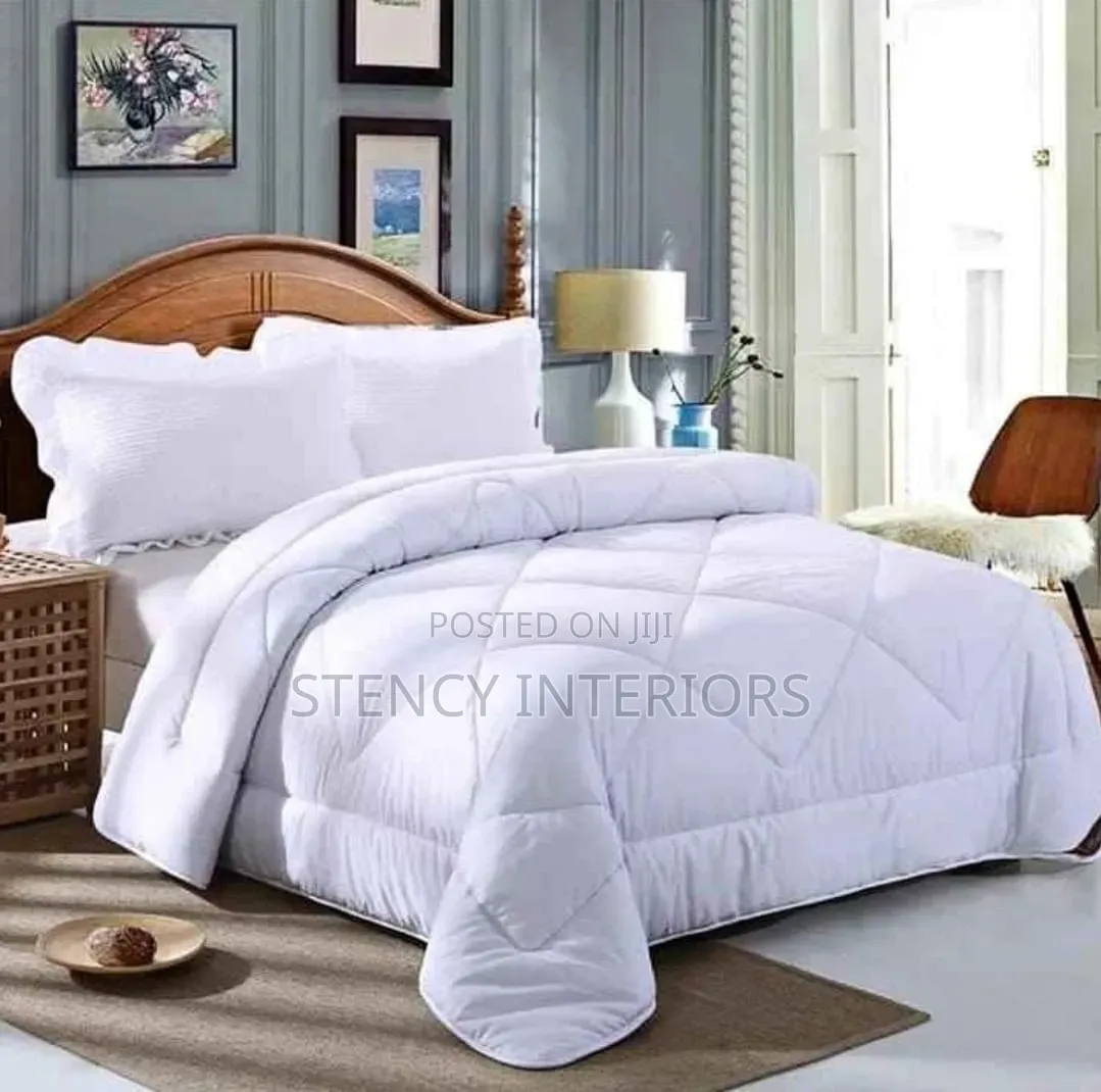White Binded Duvet