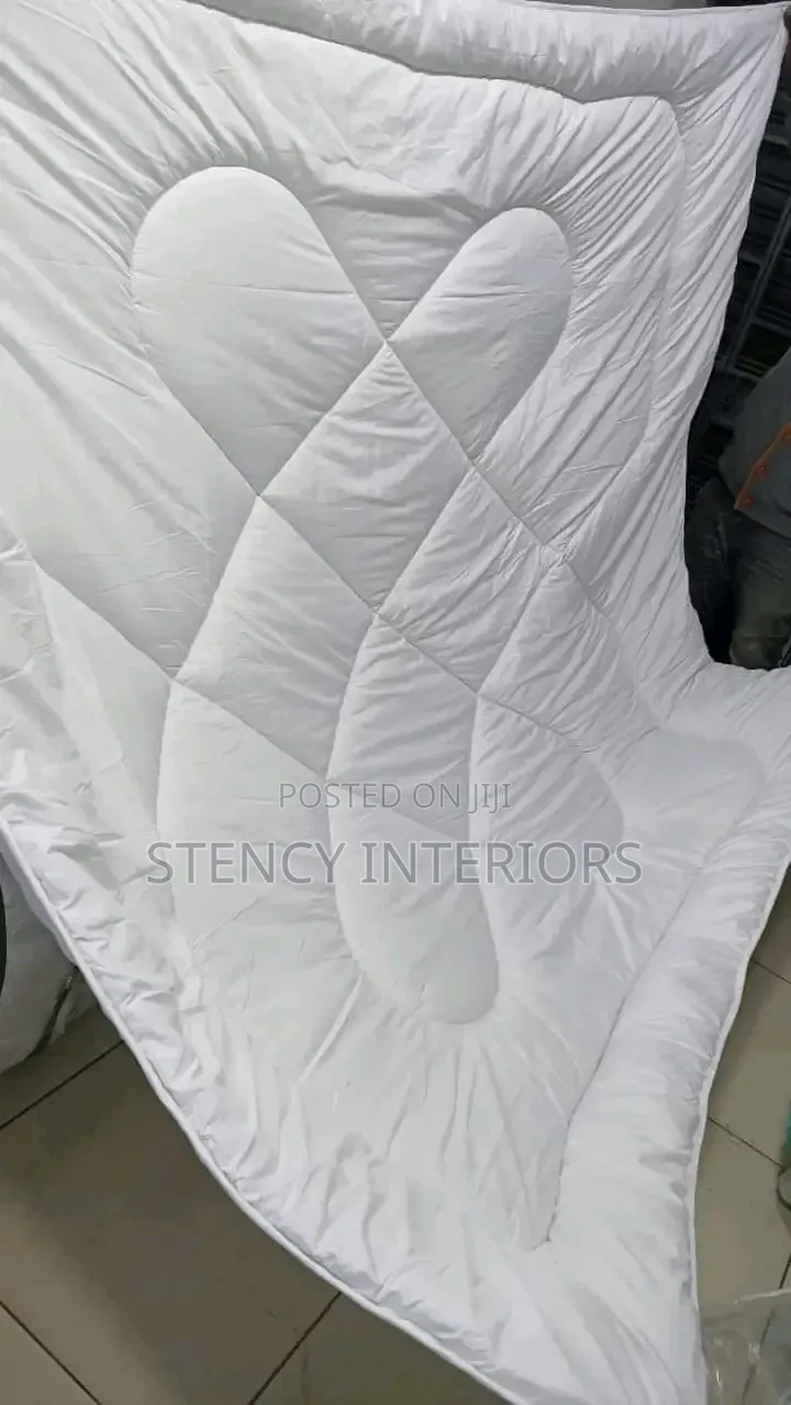 White Binded Duvet