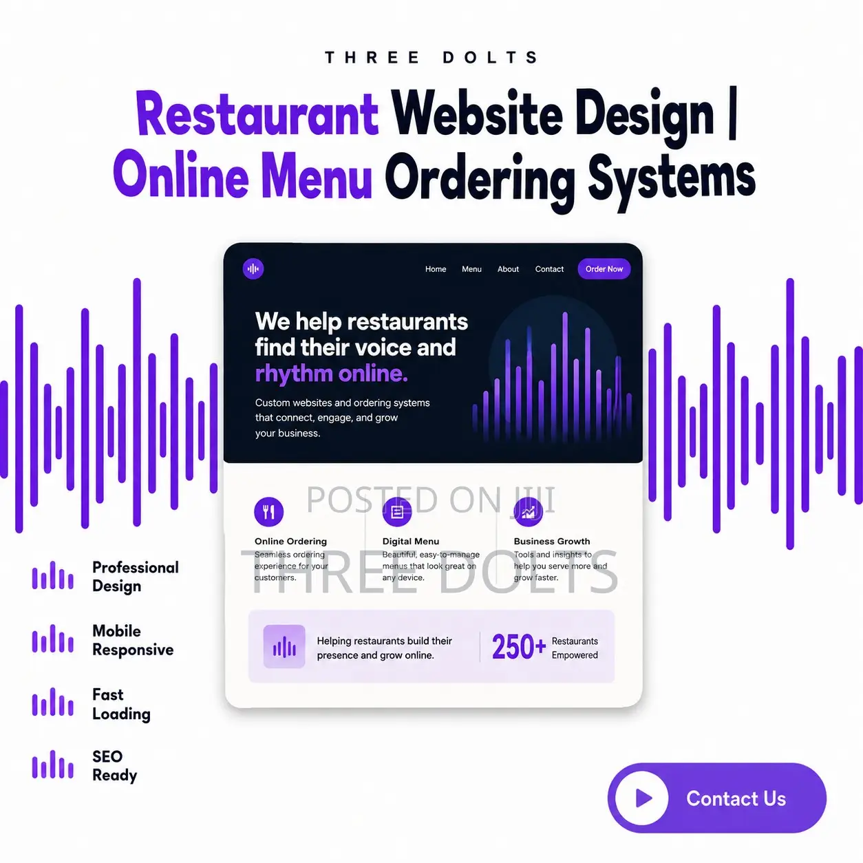 Restaurant Website Design | Online Menu Ordering Systems
