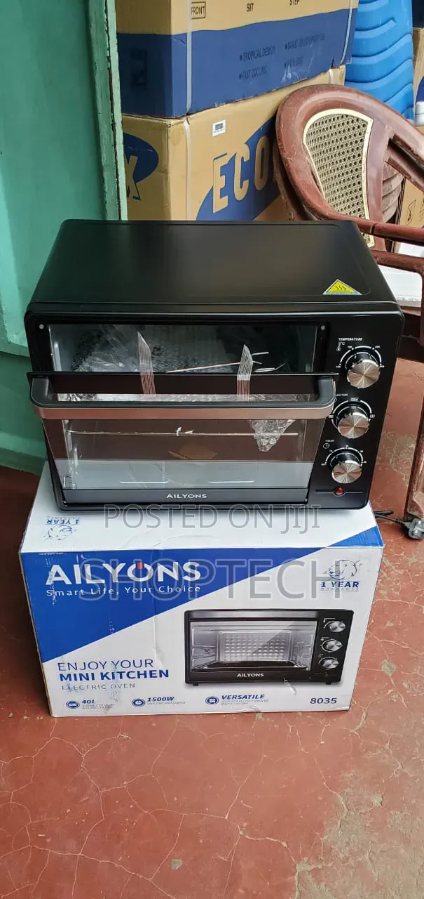 Nunix 4 Knob Setting 20 Litres Electric Rotisserie Oven
