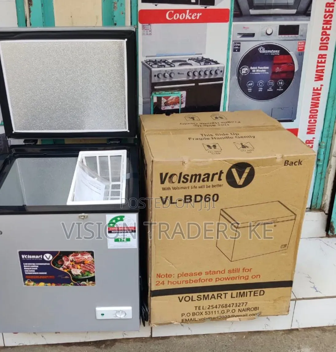 Volsmart 60 Litres Deep Freezer/Chest Freezer