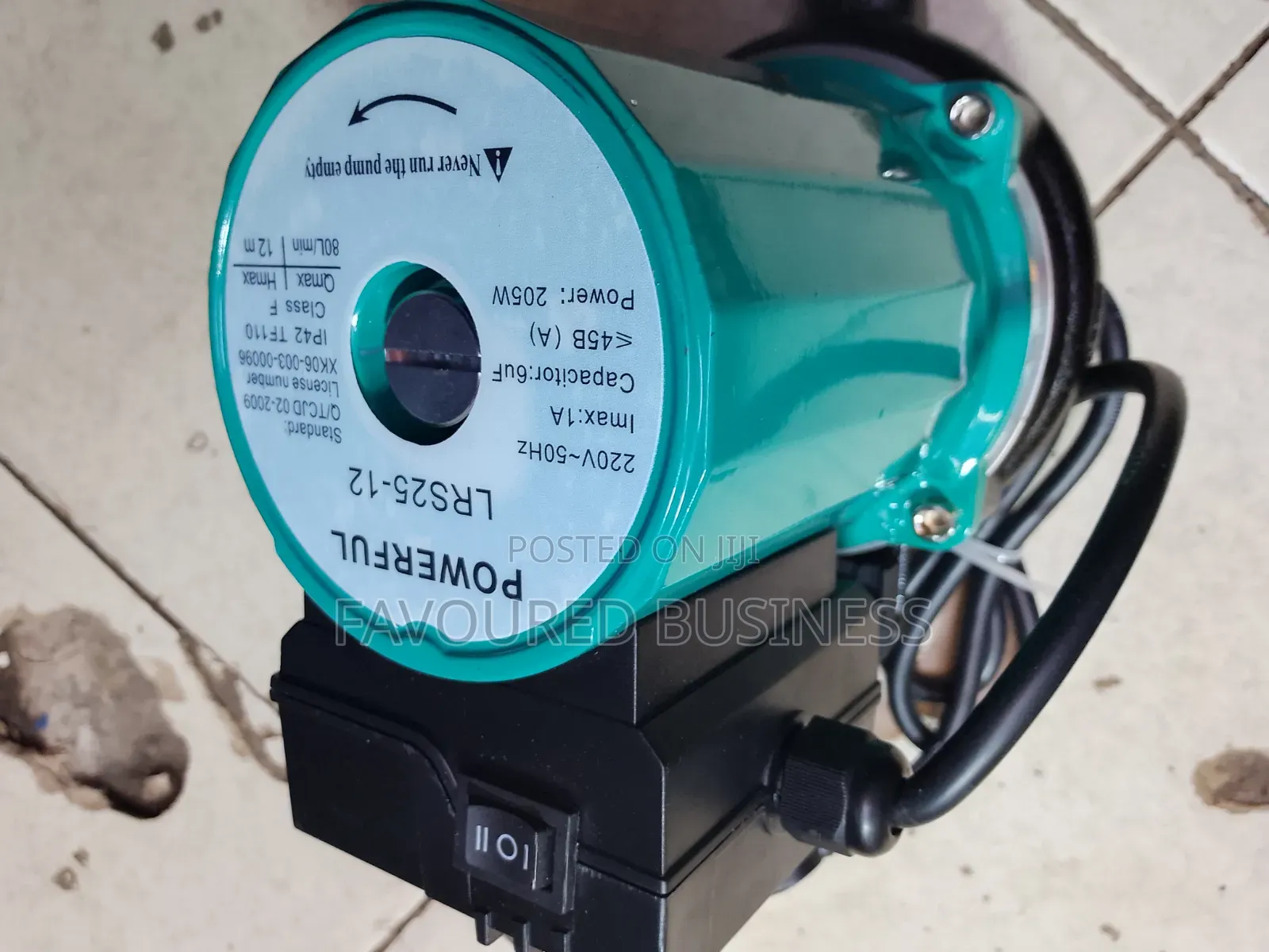 Heavy Duty Circulation Water Pump/ Powerful Silent Circulated Pump