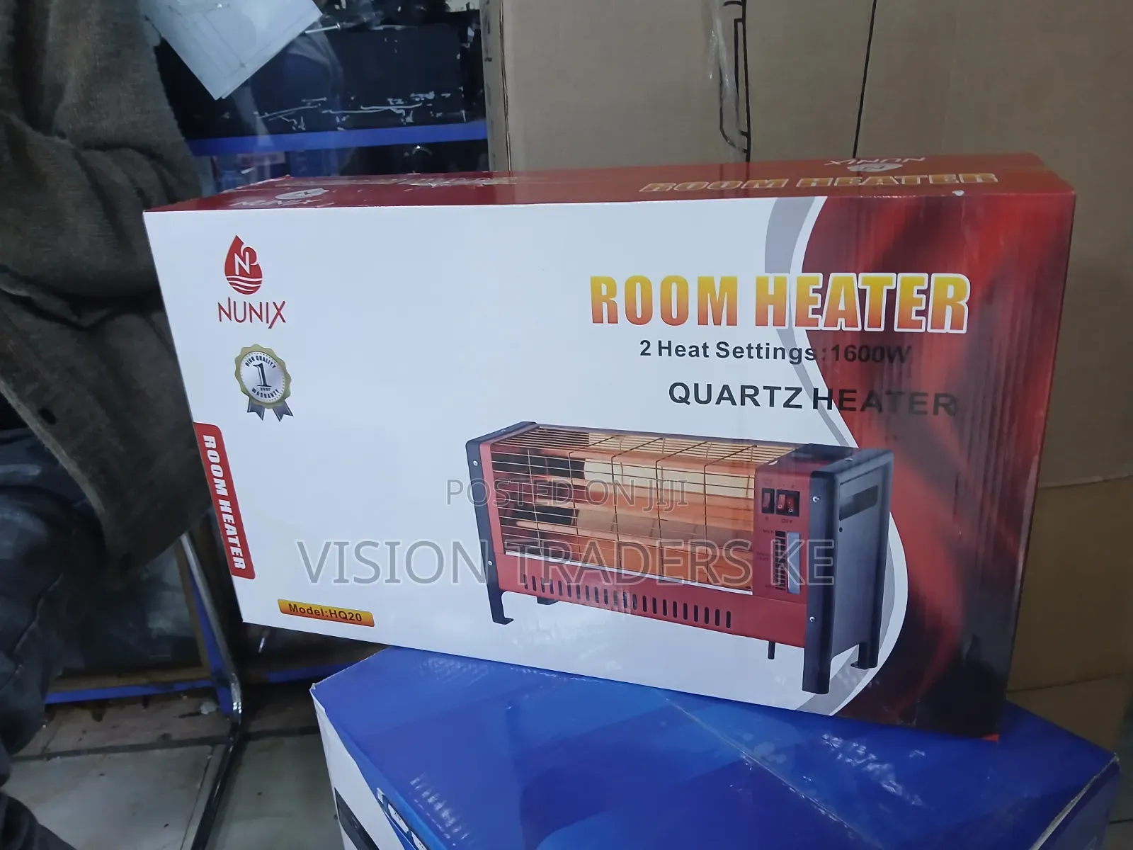 Nunix Room Heater 2 Settings Quartz Room Heater
