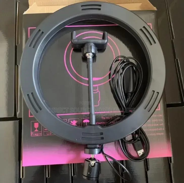 Dimmable 10 Ring Fill Light for Photography Video