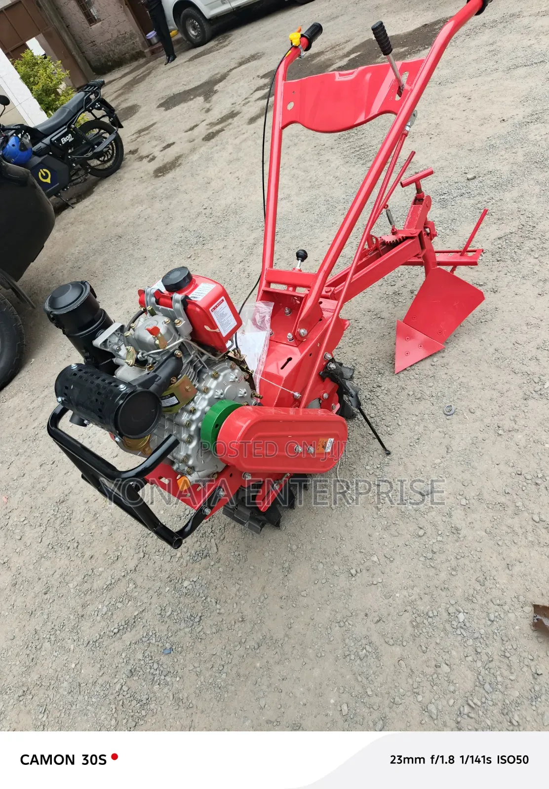 Powerful Small T Agricultural Tiller Machine (Diesel)