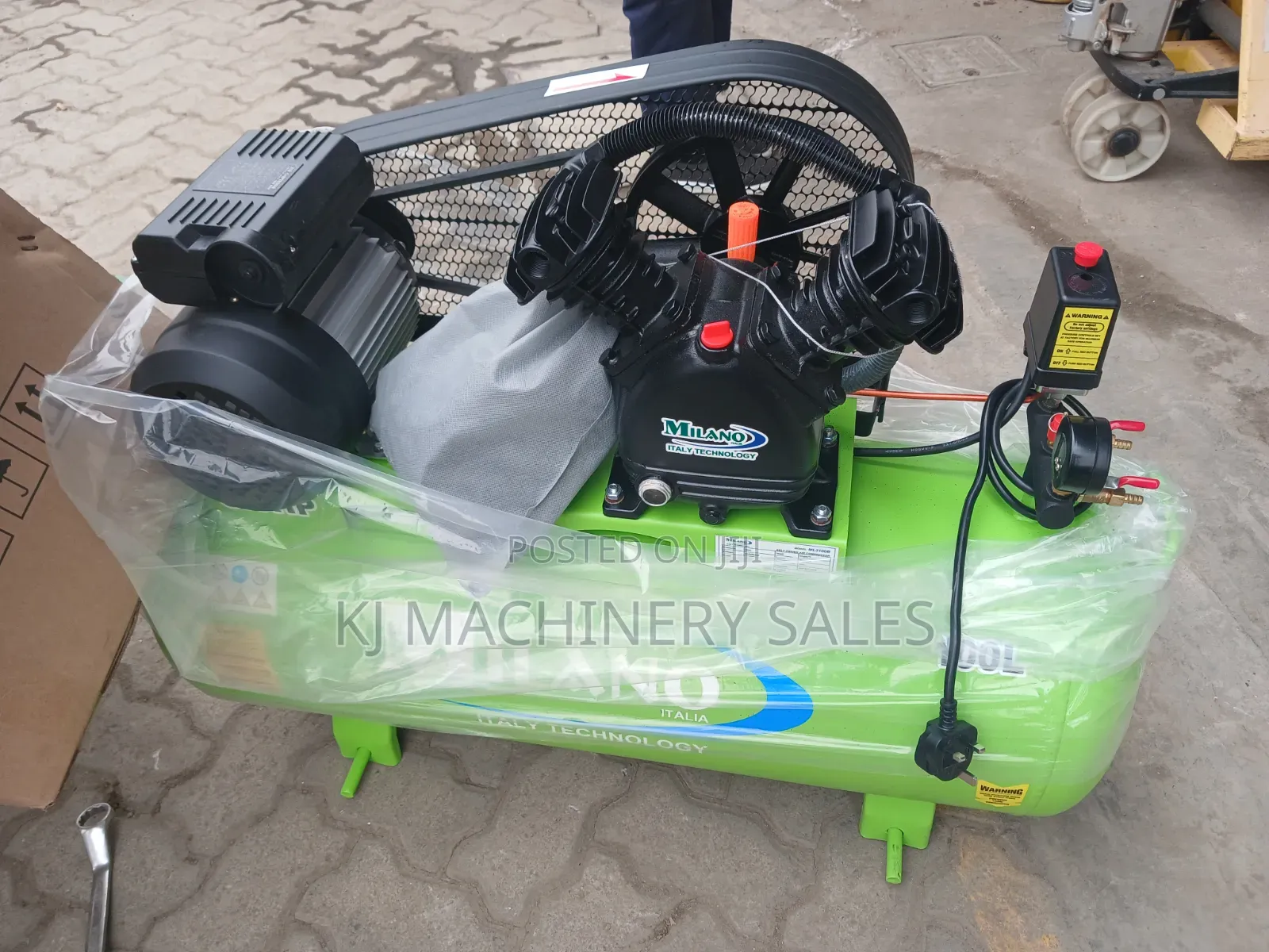 Milano 100l Air Compressor