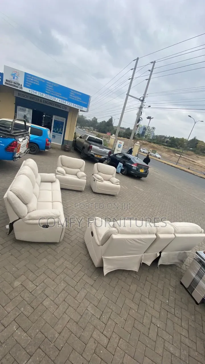 Luxury Cream Recliner
