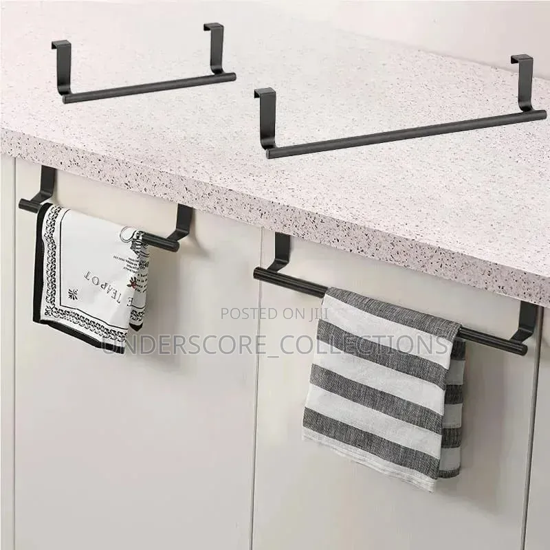 *Wall Mounted Kitchen Cabinet Towel Rack - A Space Saving Cloth Rack