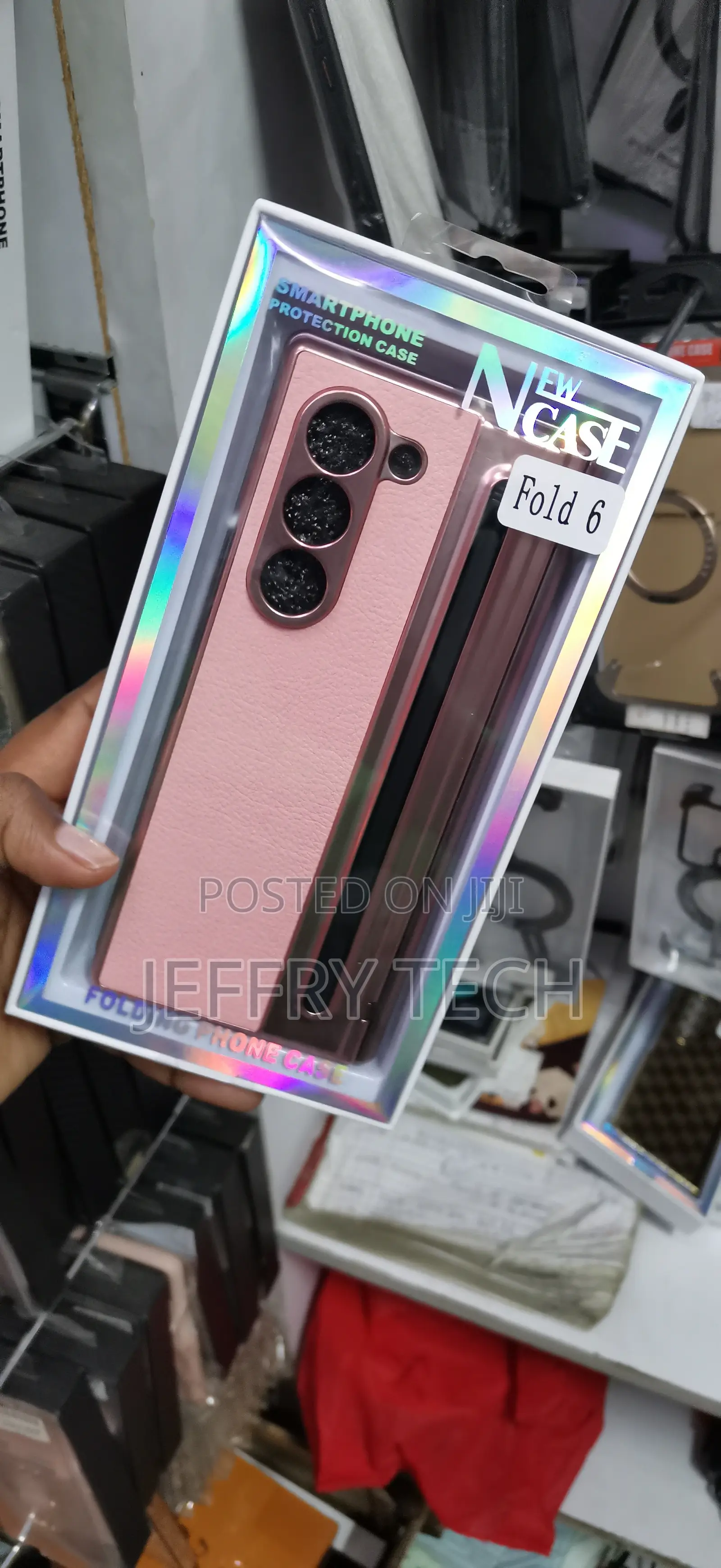 Rose Gold New Ncase for a Samsung Galaxy Z Fold 6