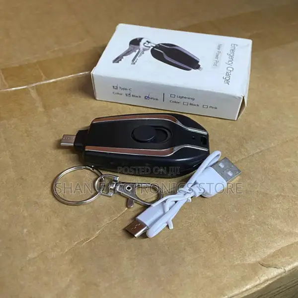 Power Bank Compatible USB C Keychain Portable ChargerType-C