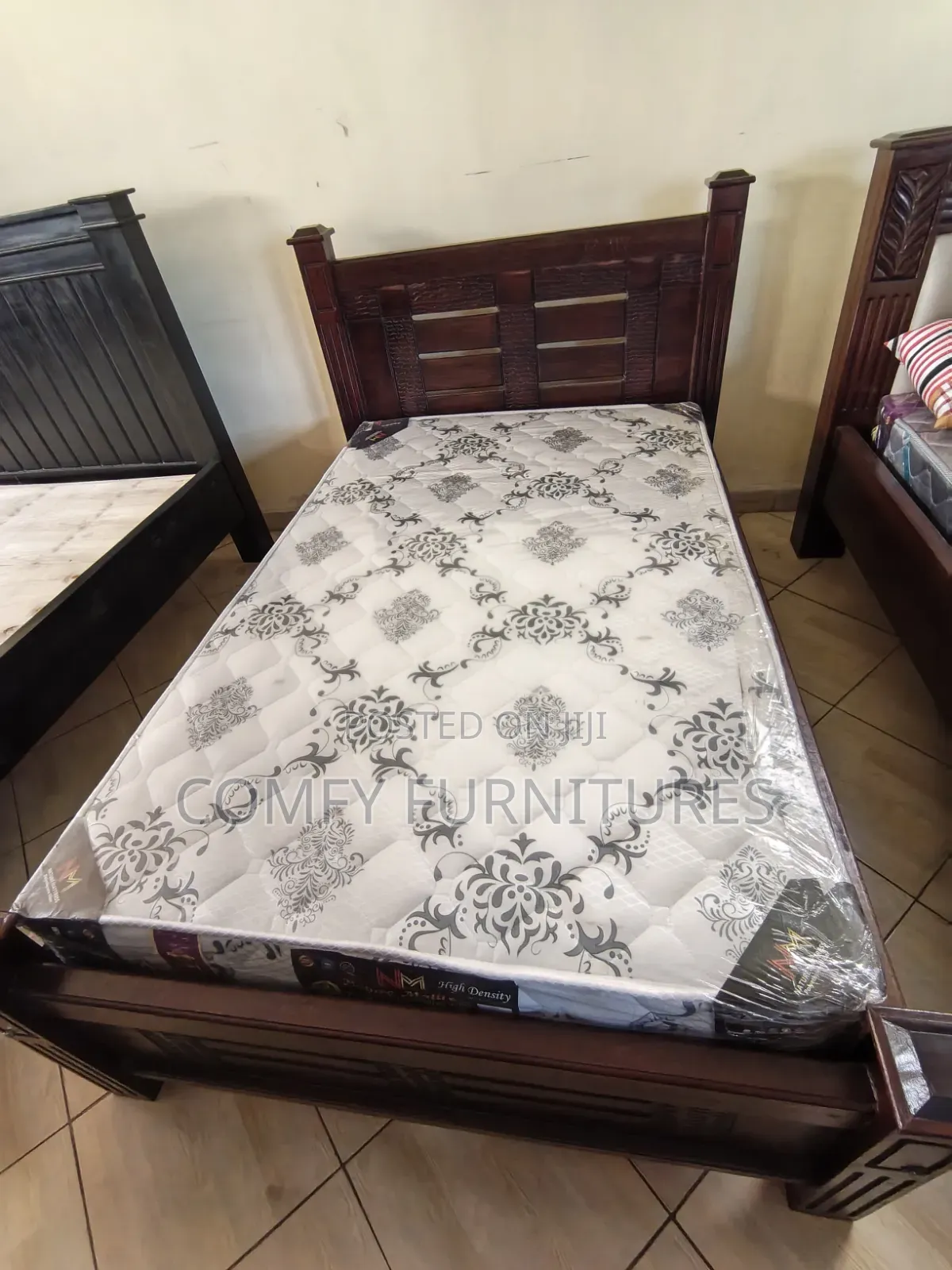 5by6 Pure Mahogany Bed