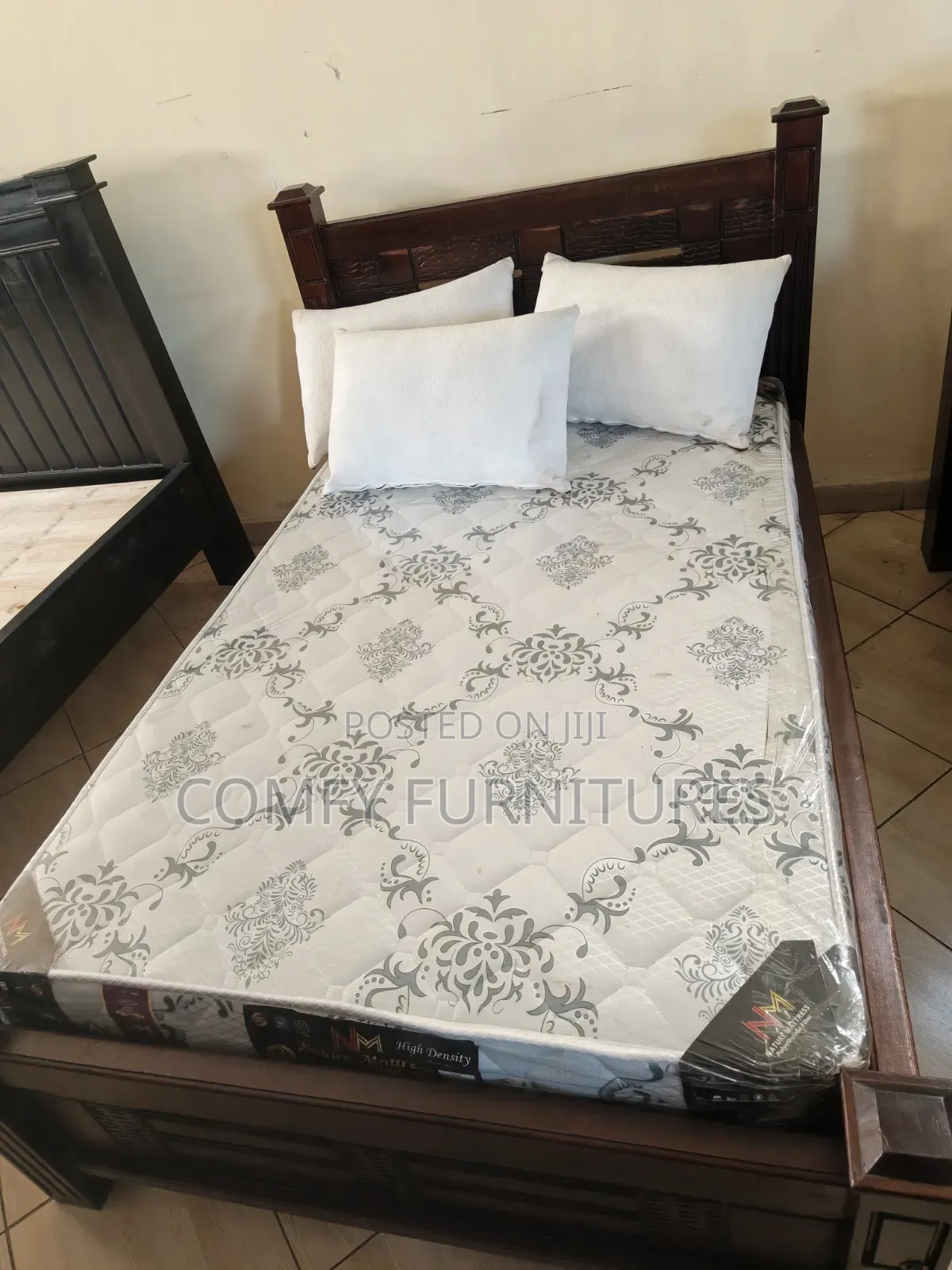 5by6 Pure Mahogany Bed