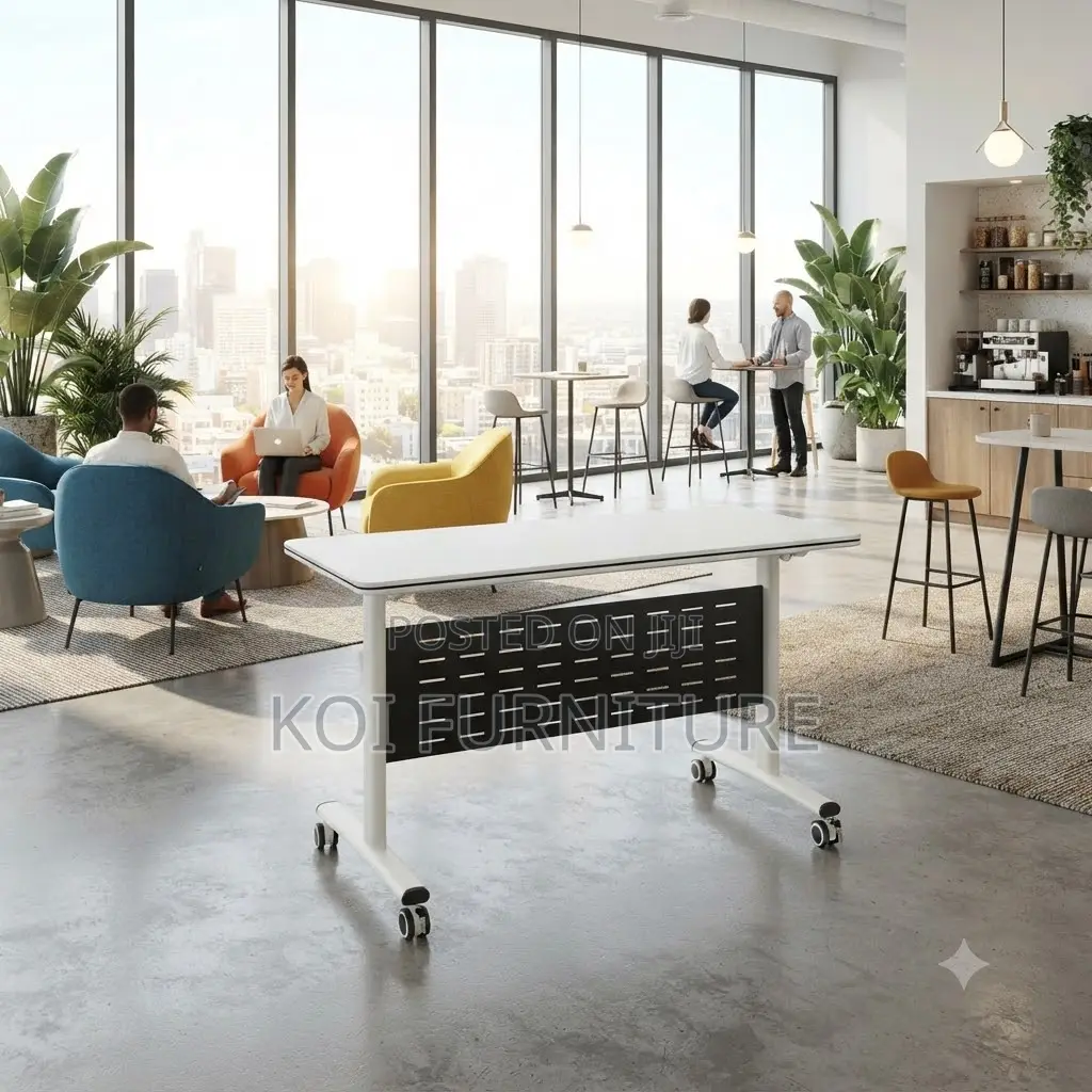 Office Desk; Foldable Home Office and Staff Meeting Tables