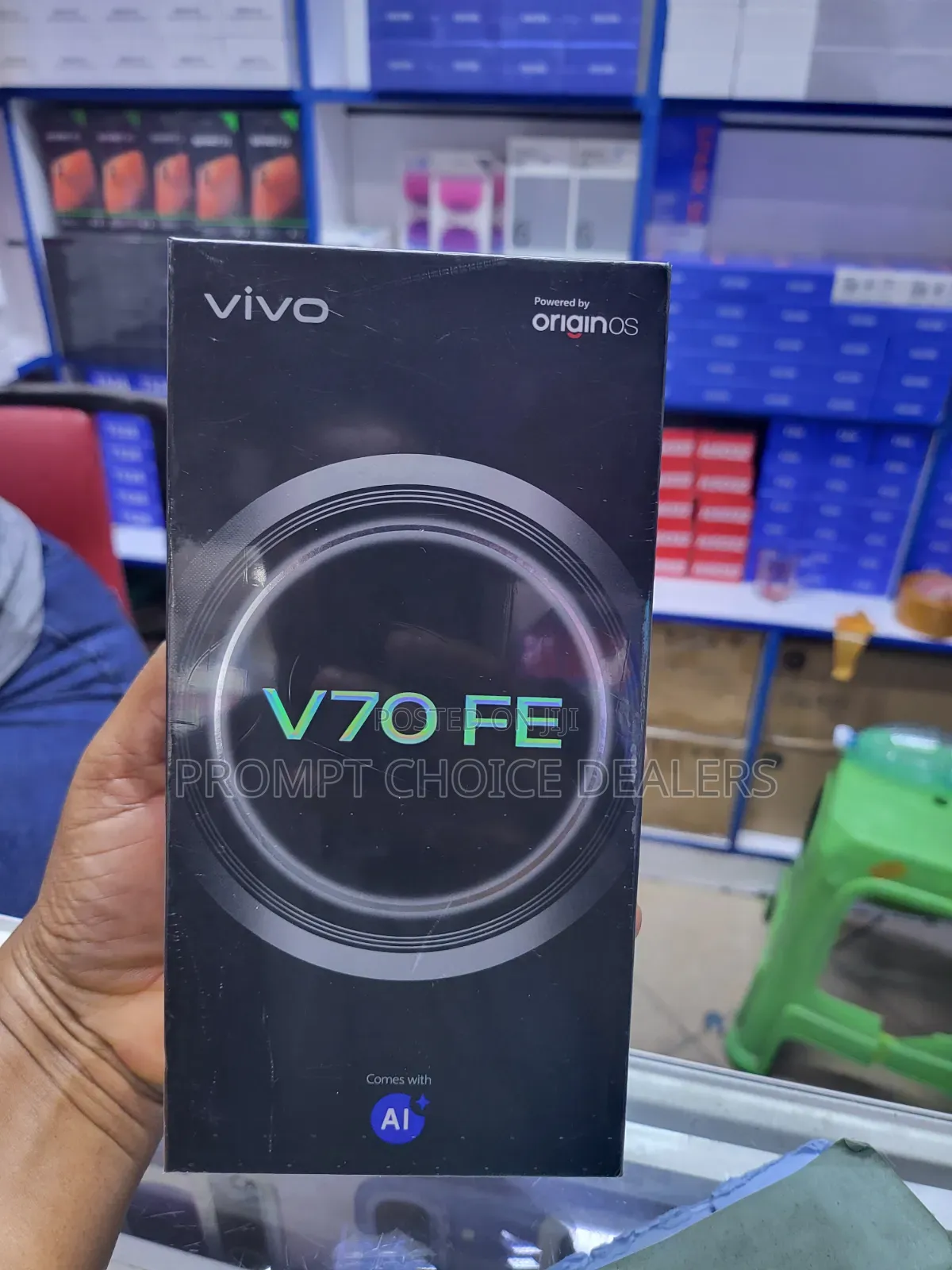 New Vivo V70 256 GB Black
