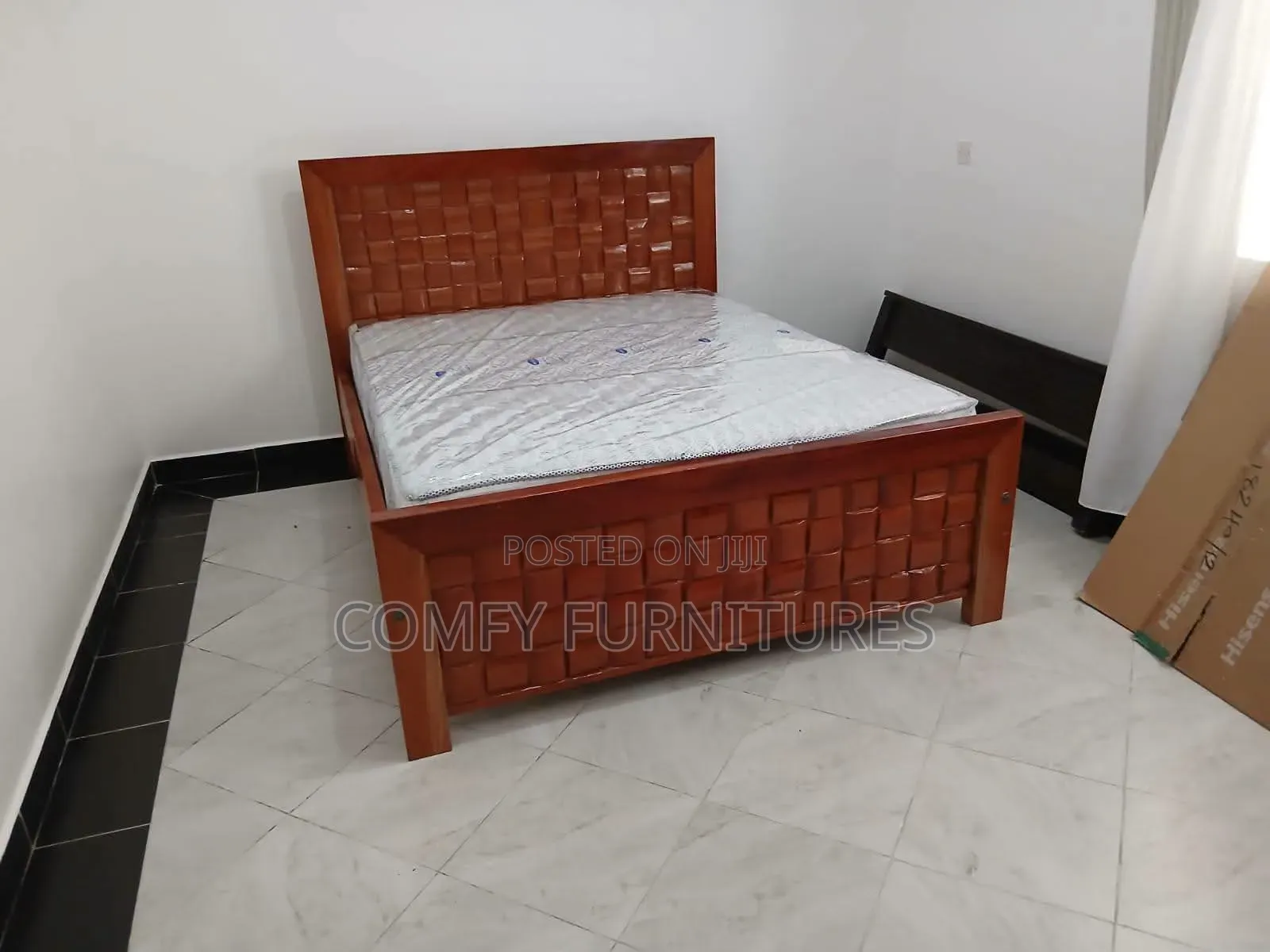 The Solid Wood Platform Bed