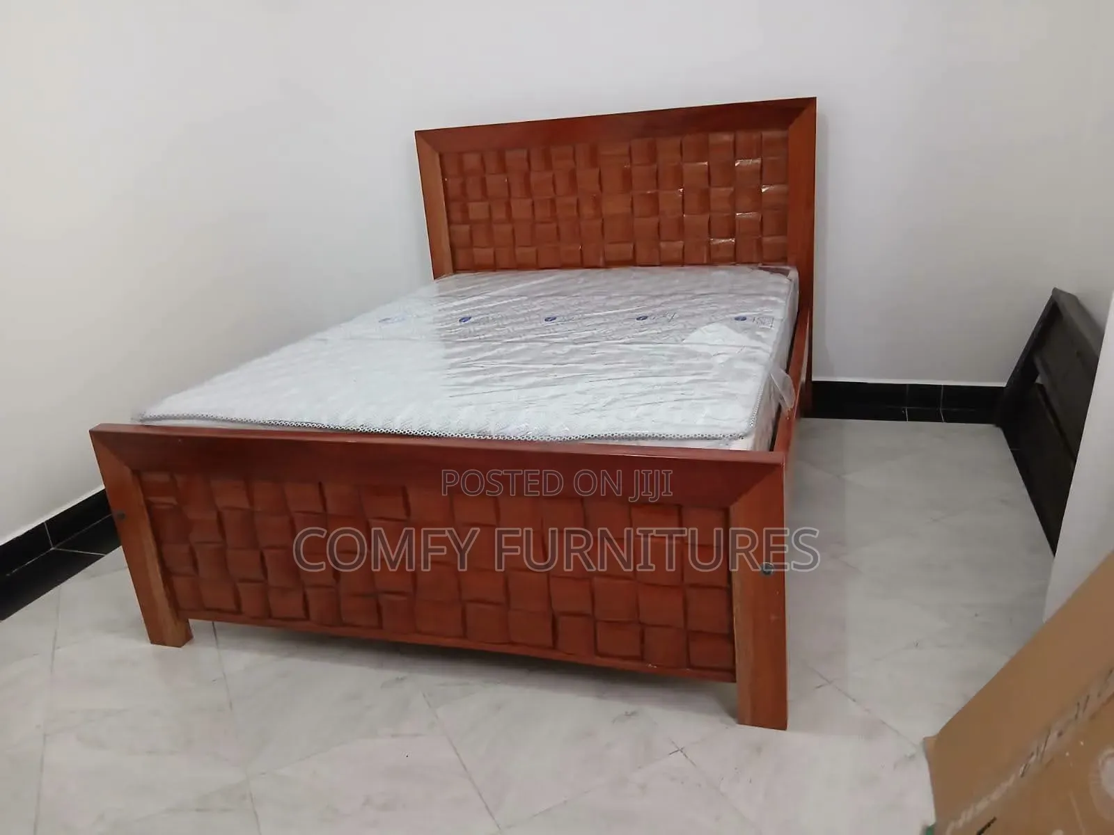 The Solid Wood Platform Bed