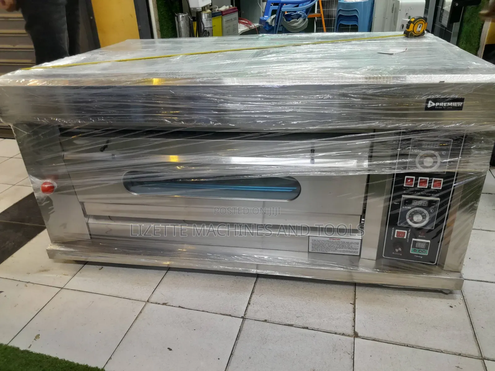 One Deck Two Tray Gas Food Oven