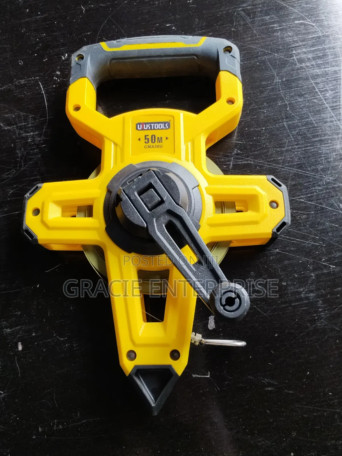 Uyustools 50m Open Reel Steel Tape Measure