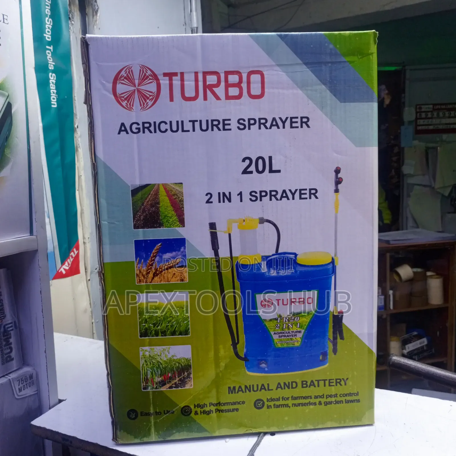 Turbo 2 in 1 Knapsack Sprayer