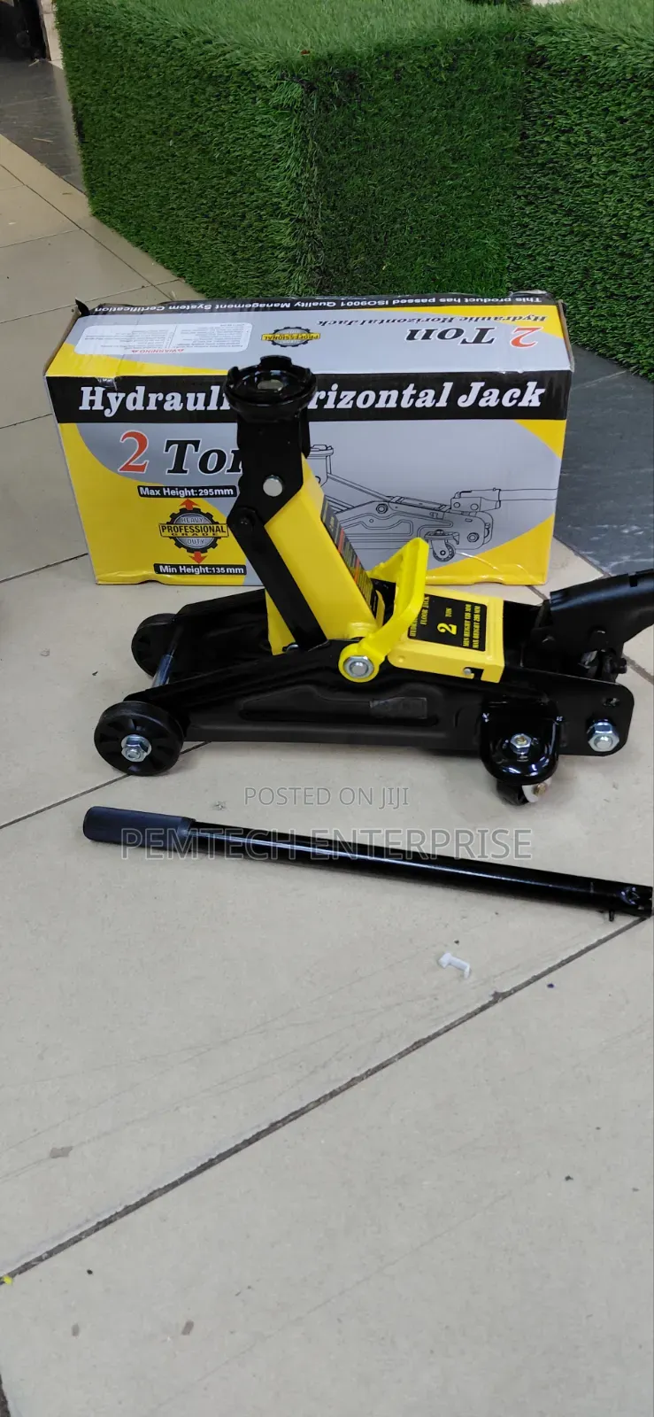 2-Ton Hydraulic Horizontal Floor Jack
