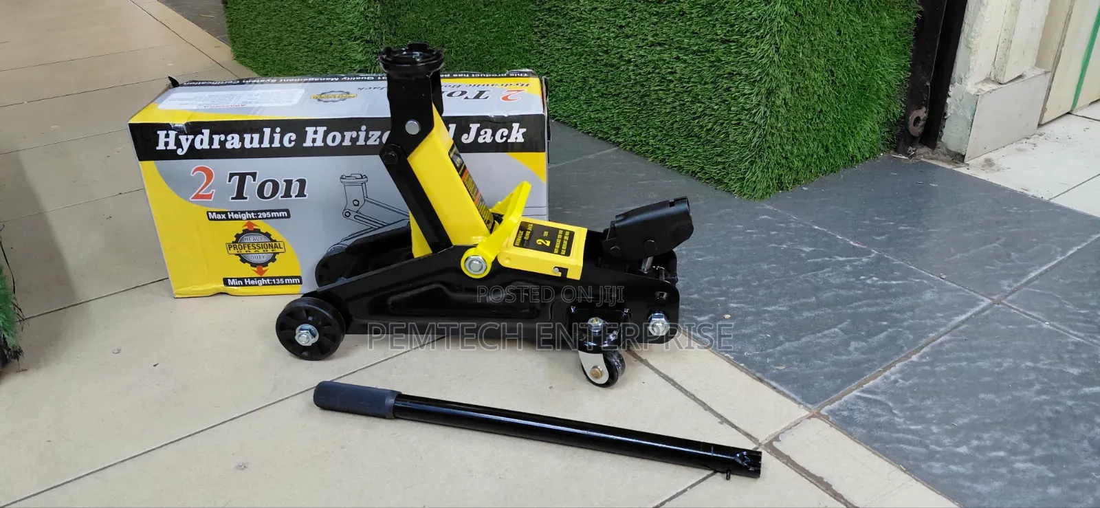 2-Ton Hydraulic Horizontal Floor Jack