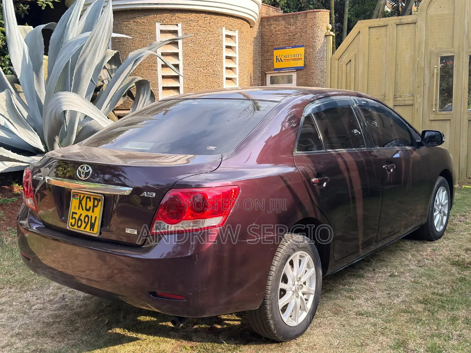 Toyota Allion 2011 Burgundy